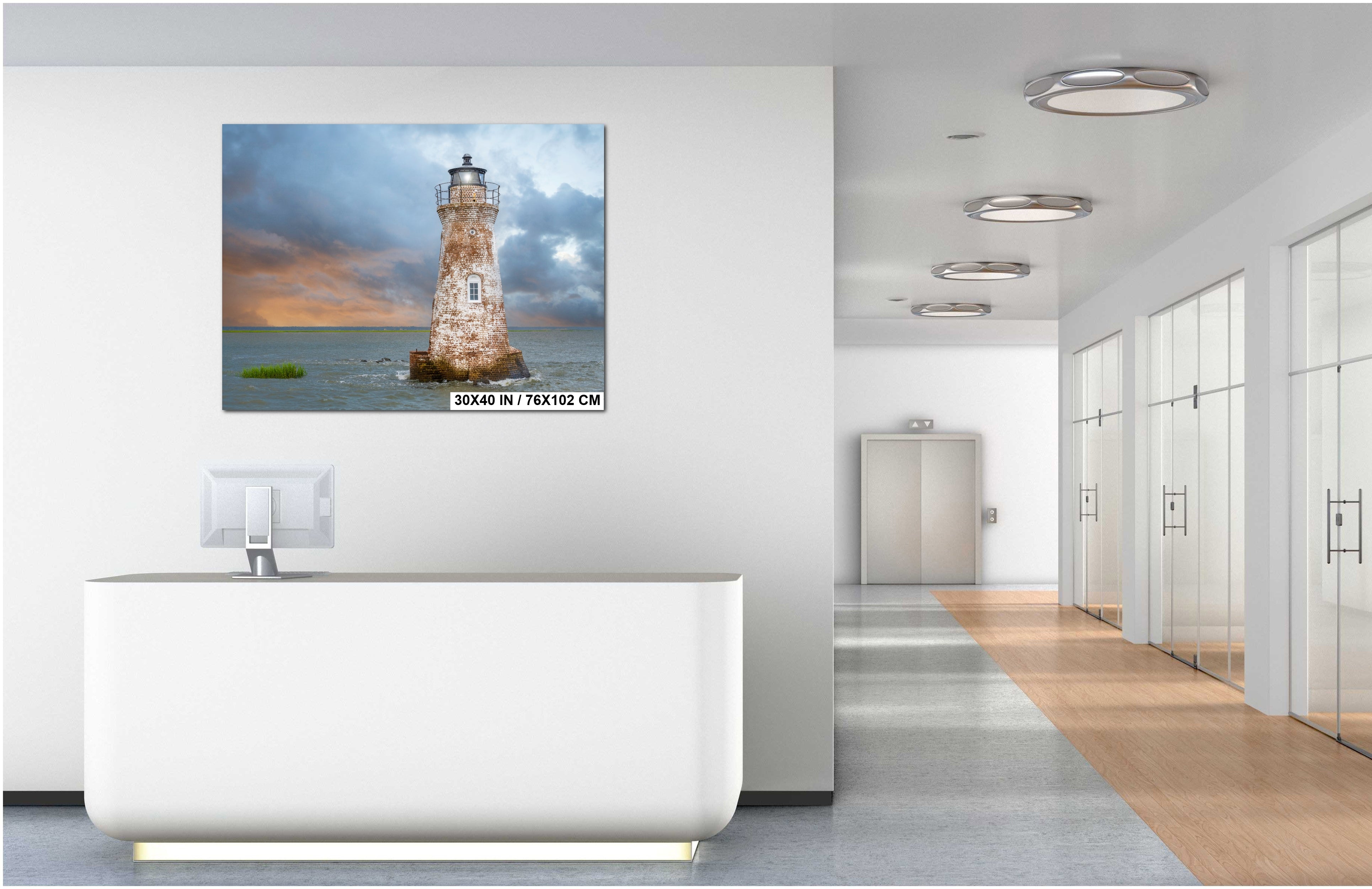 Cockspur Lighthouse | The Last Lighthouse Standing Under a Storm-Swept Sky | Savannah GA