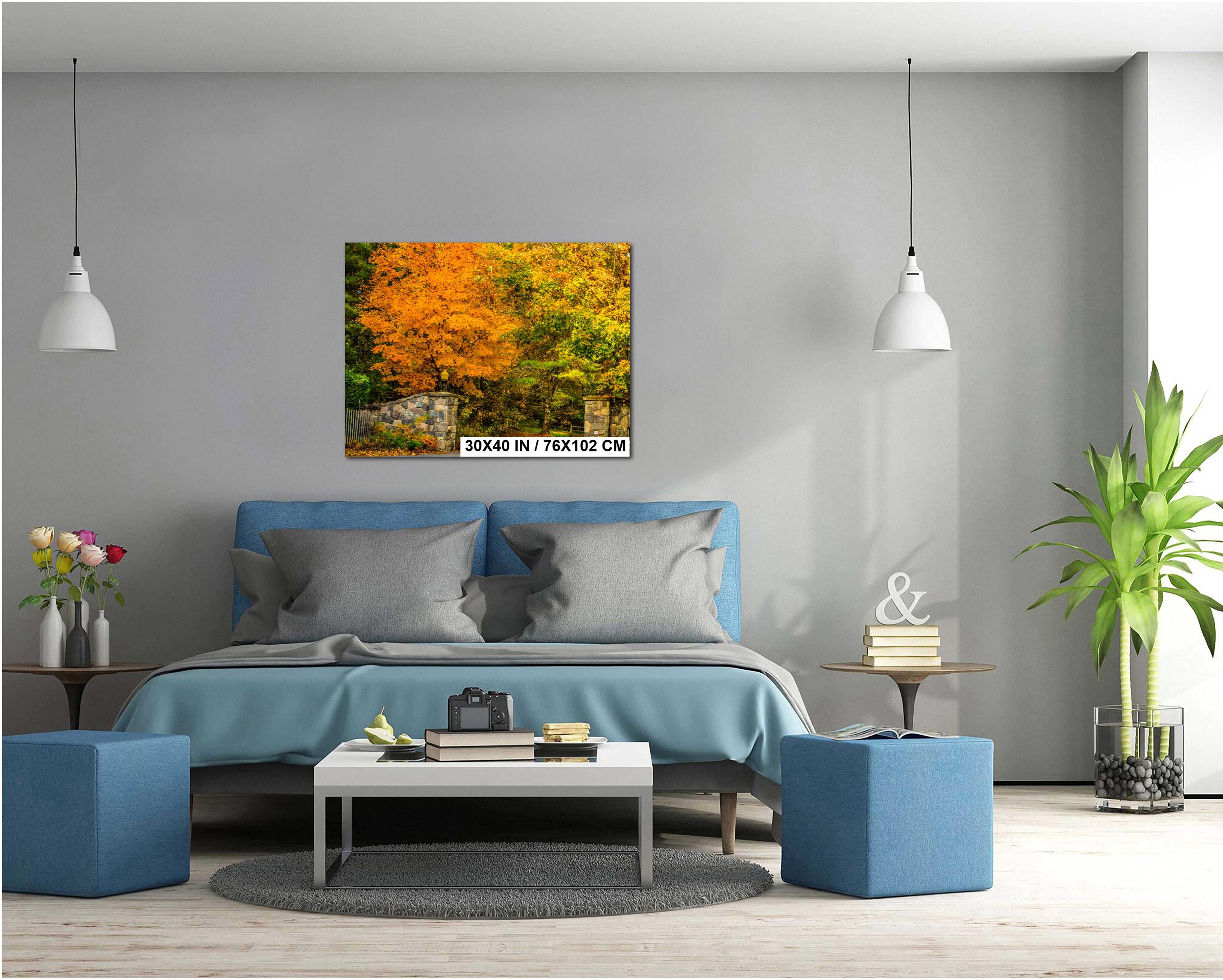 Adirondack Autumn Print – Vibrant Fall Foliage Art on Archival Photo Paper