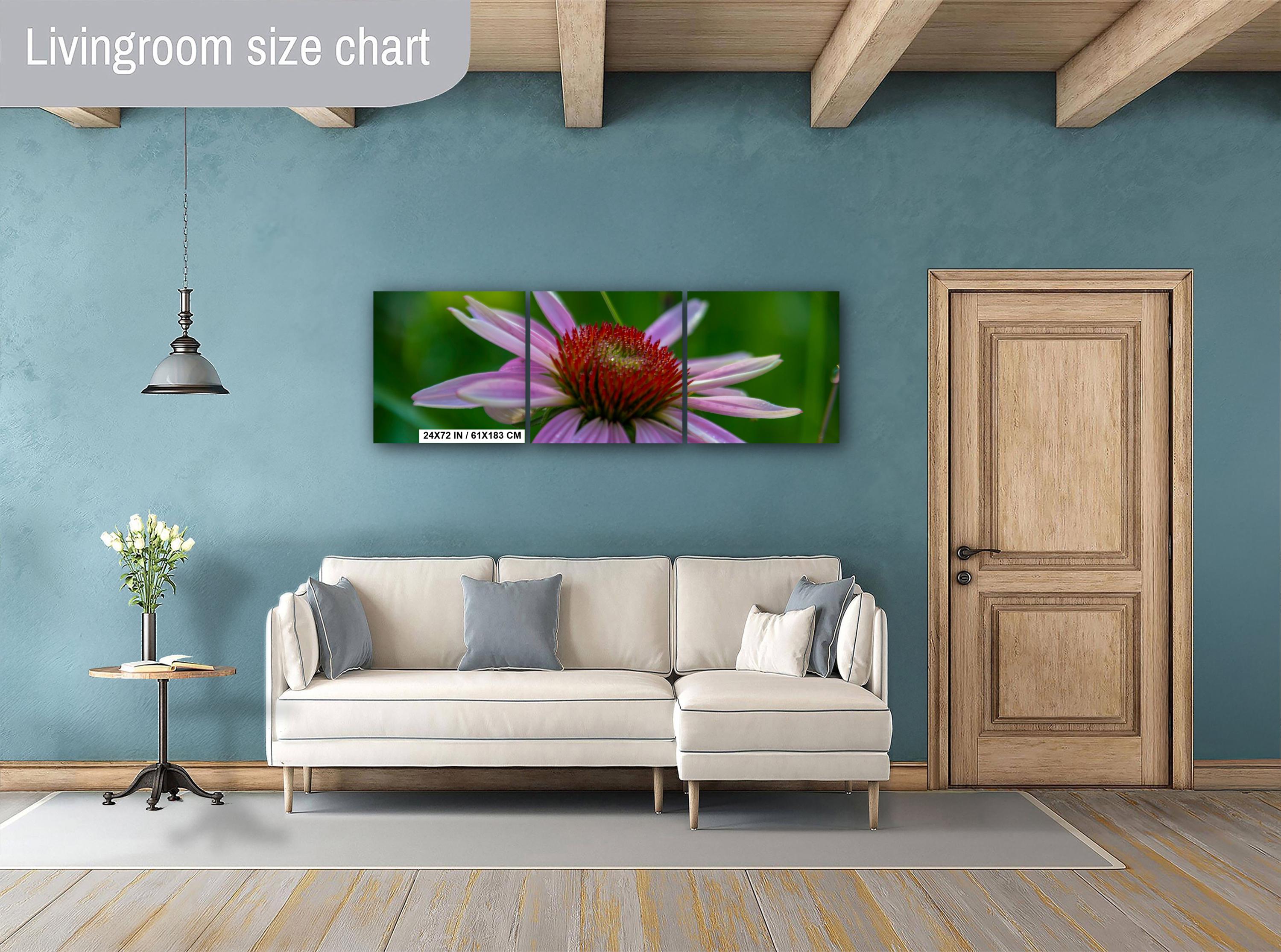 Purple Coneflower Print – Floral Wall Art | Scenic Botanical Decor