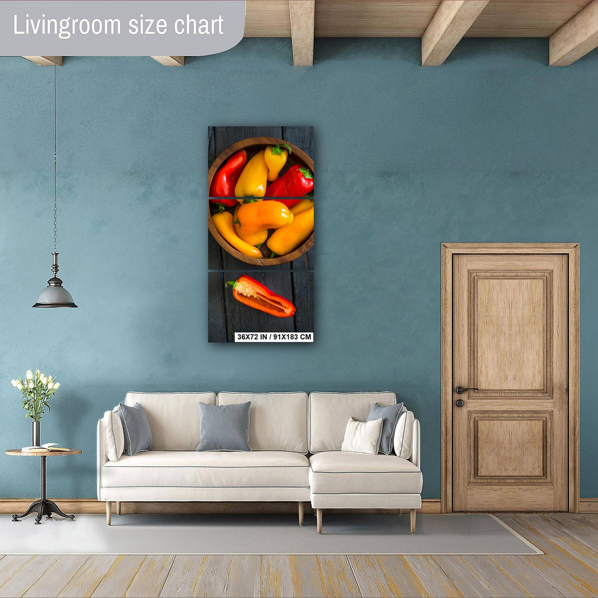 Raw Food Photography Print – Abstract Kitchen Wall Art | Organic Still Life