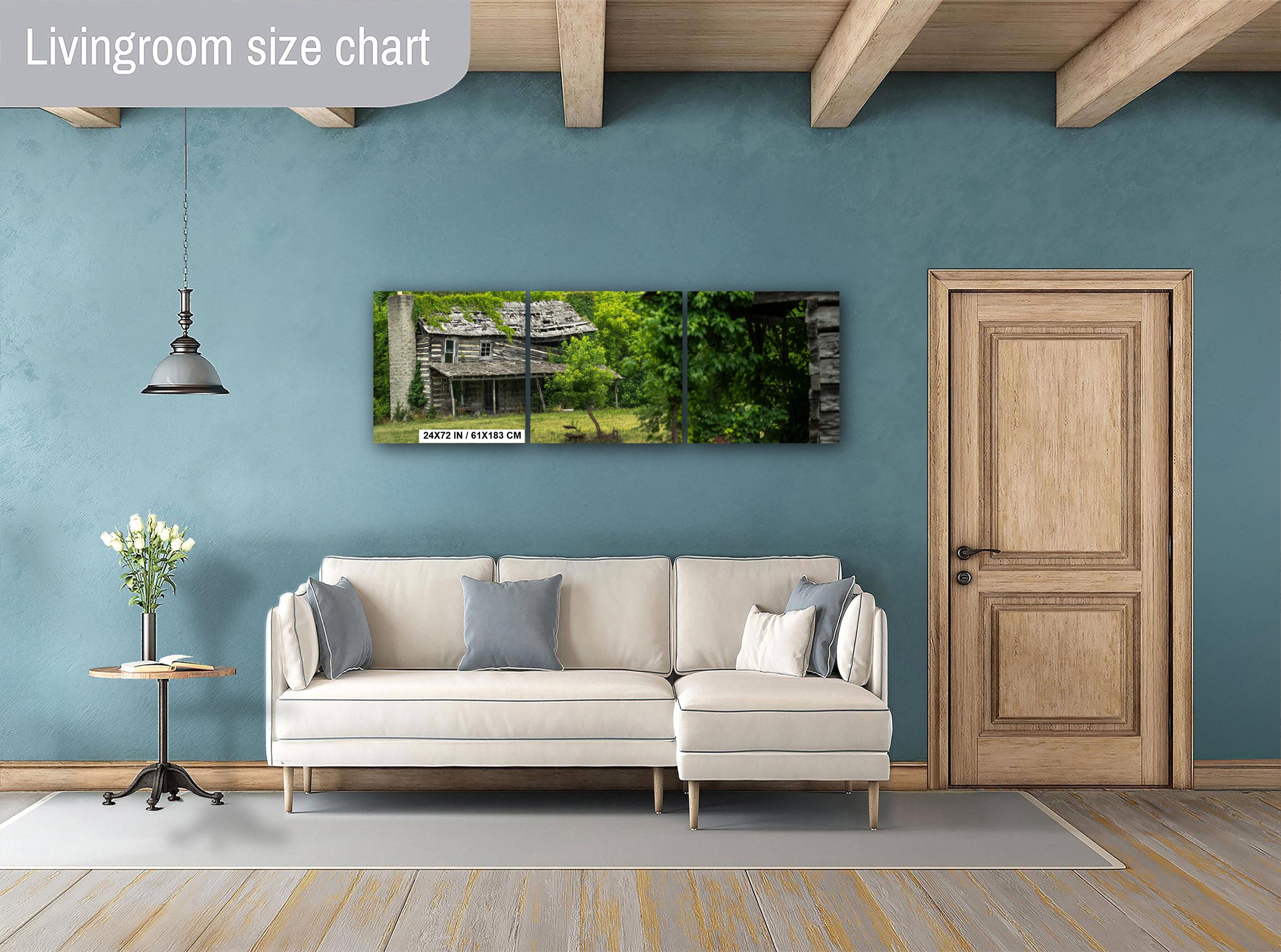 Virginia Landscape Print – Rustic Farm Art | Southern Country Decor Wall Art
