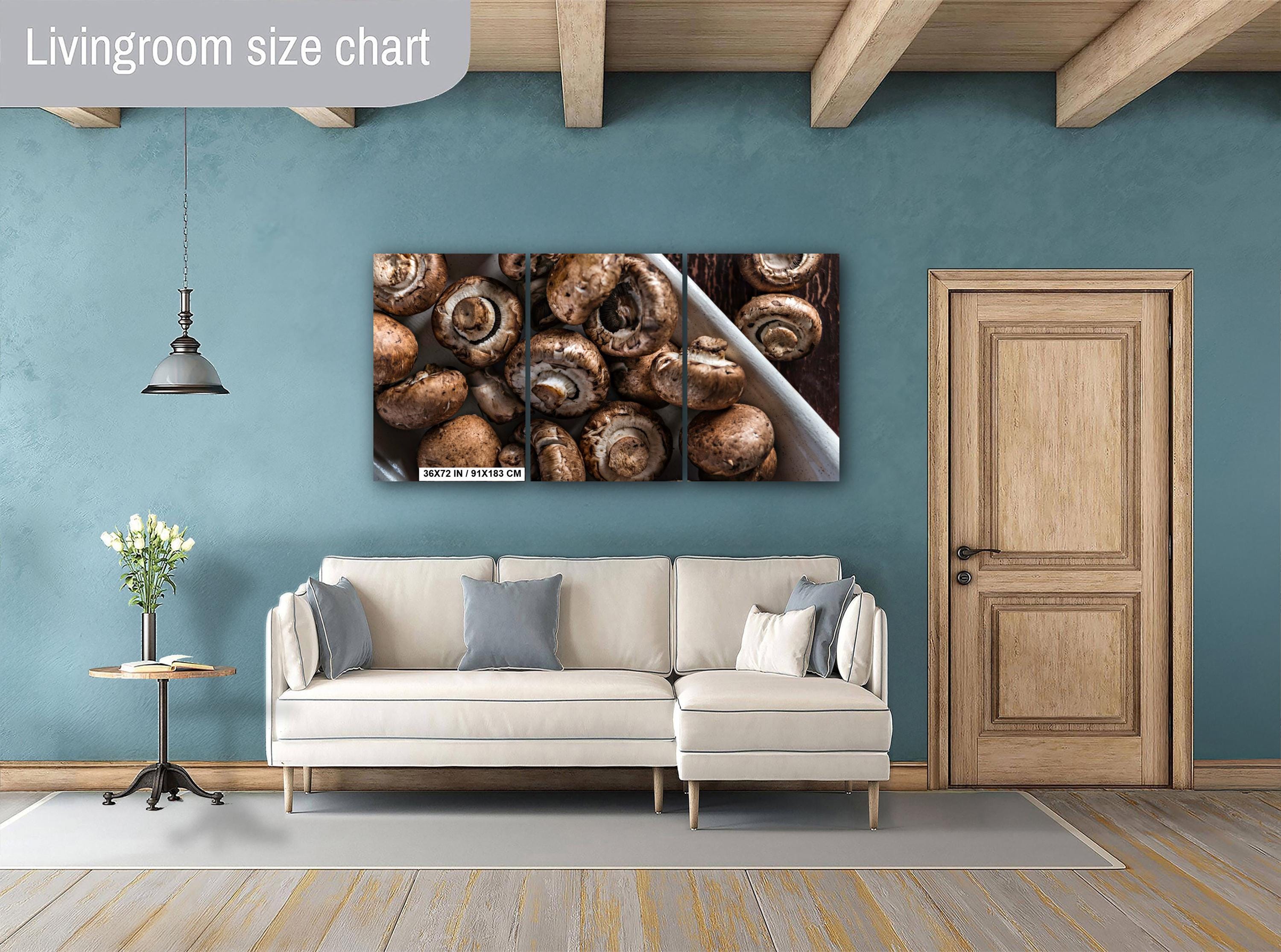 Raw Food Photography Print - Abstract Kitchen Wall Art | Rustic Food Decor