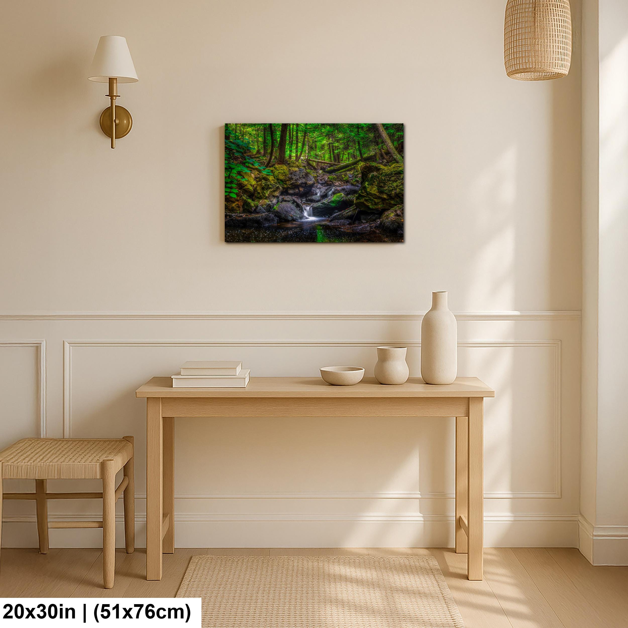Ricketts Glen Waterfall Print – Pennsylvania Waterfall Art | Archival Photographic Fine Art
