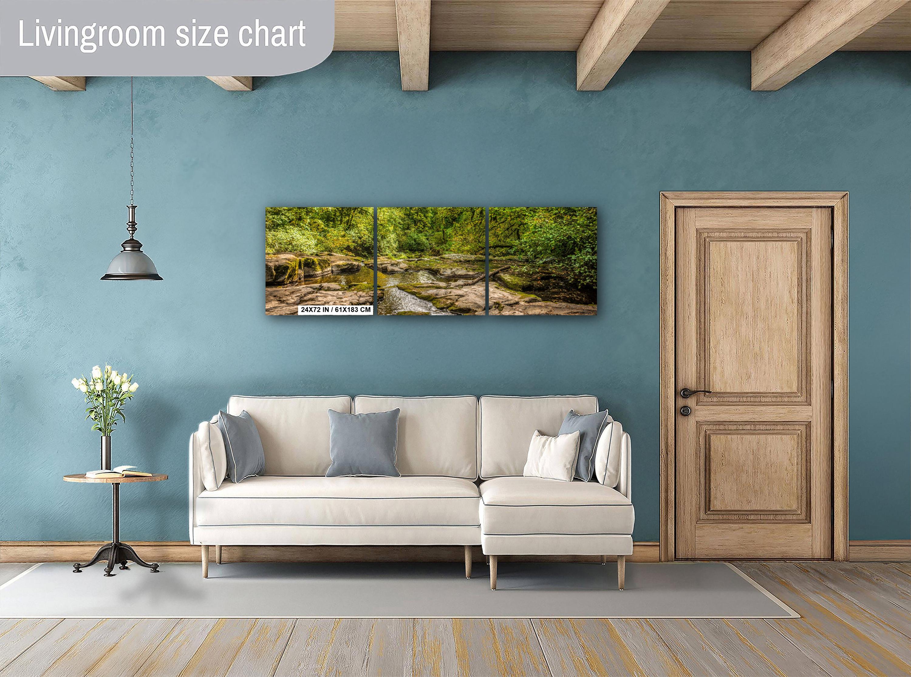 Pacific Northwest Wall Art – Columbia River Gorge Print Featuring Multnomah Falls Photography