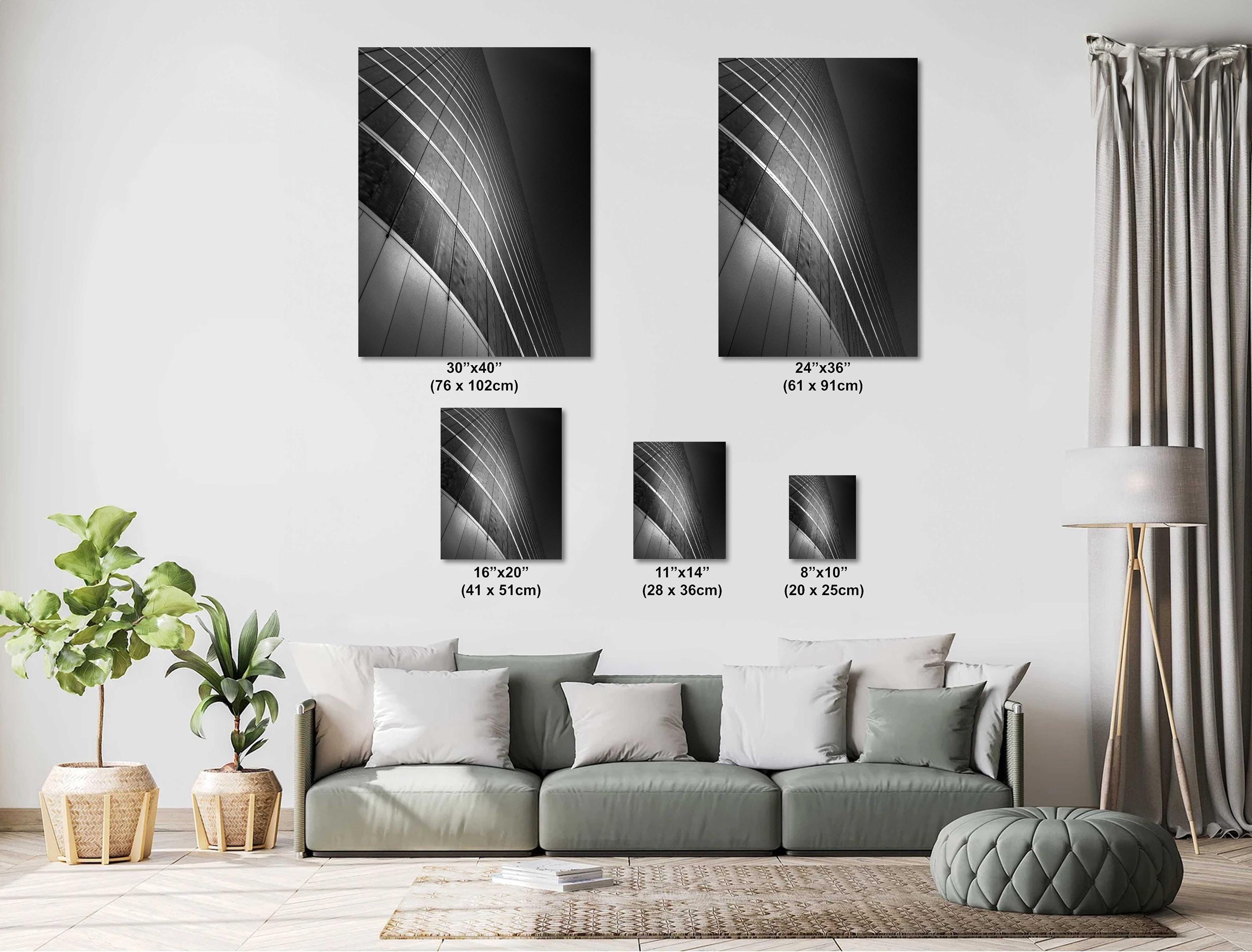 Houston Skyscraper Print – Urban Architecture Wall Art | Downtown Houston Cityscape
