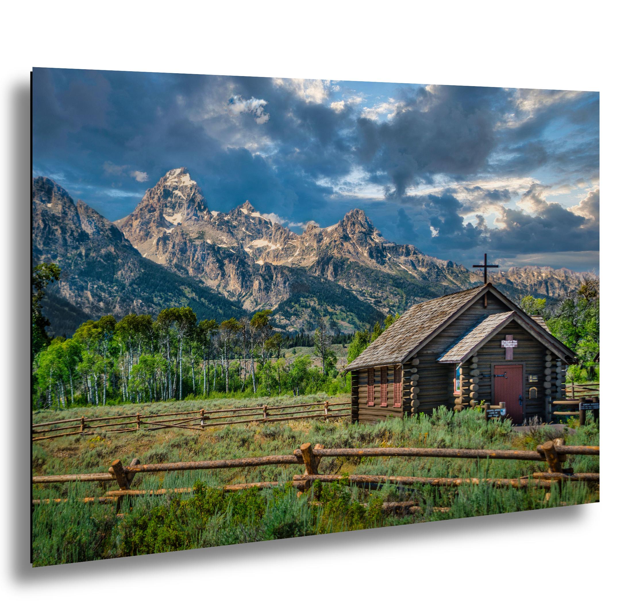Wyoming Landscape Photography - Grand Teton Wall Art | Rustic Cabin Artwork