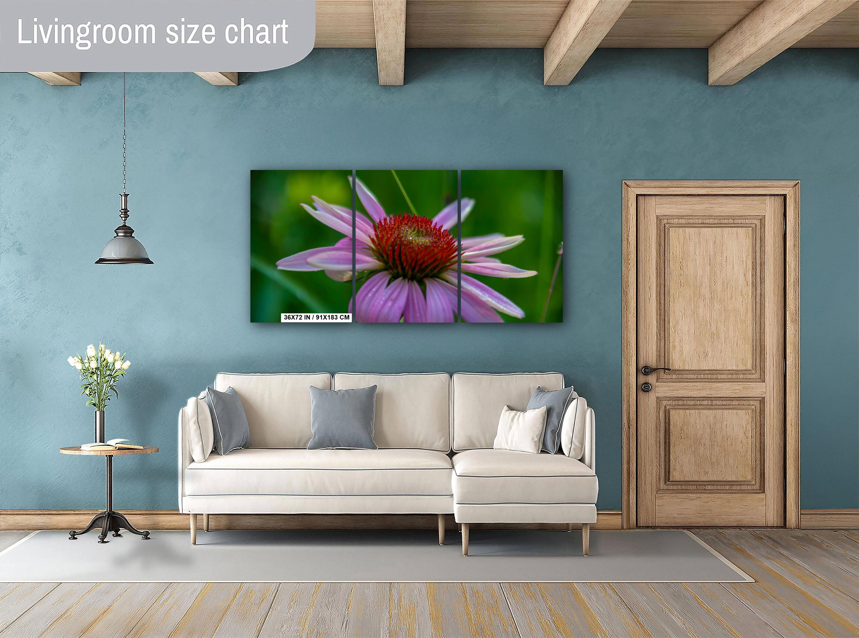Purple Coneflower Print – Floral Wall Art | Scenic Botanical Decor