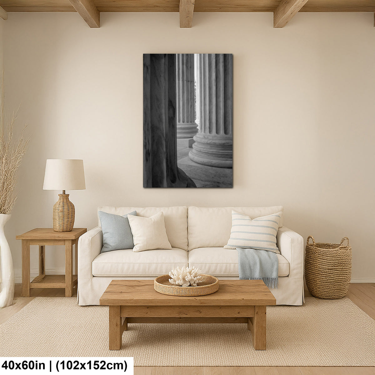 Whispers of Marble — Depth and Contrast in Classical Columns