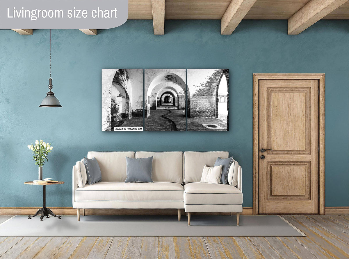Fort Pulaski Print – Savannah Wall Art | Historic Fort Photo Rustic Decor