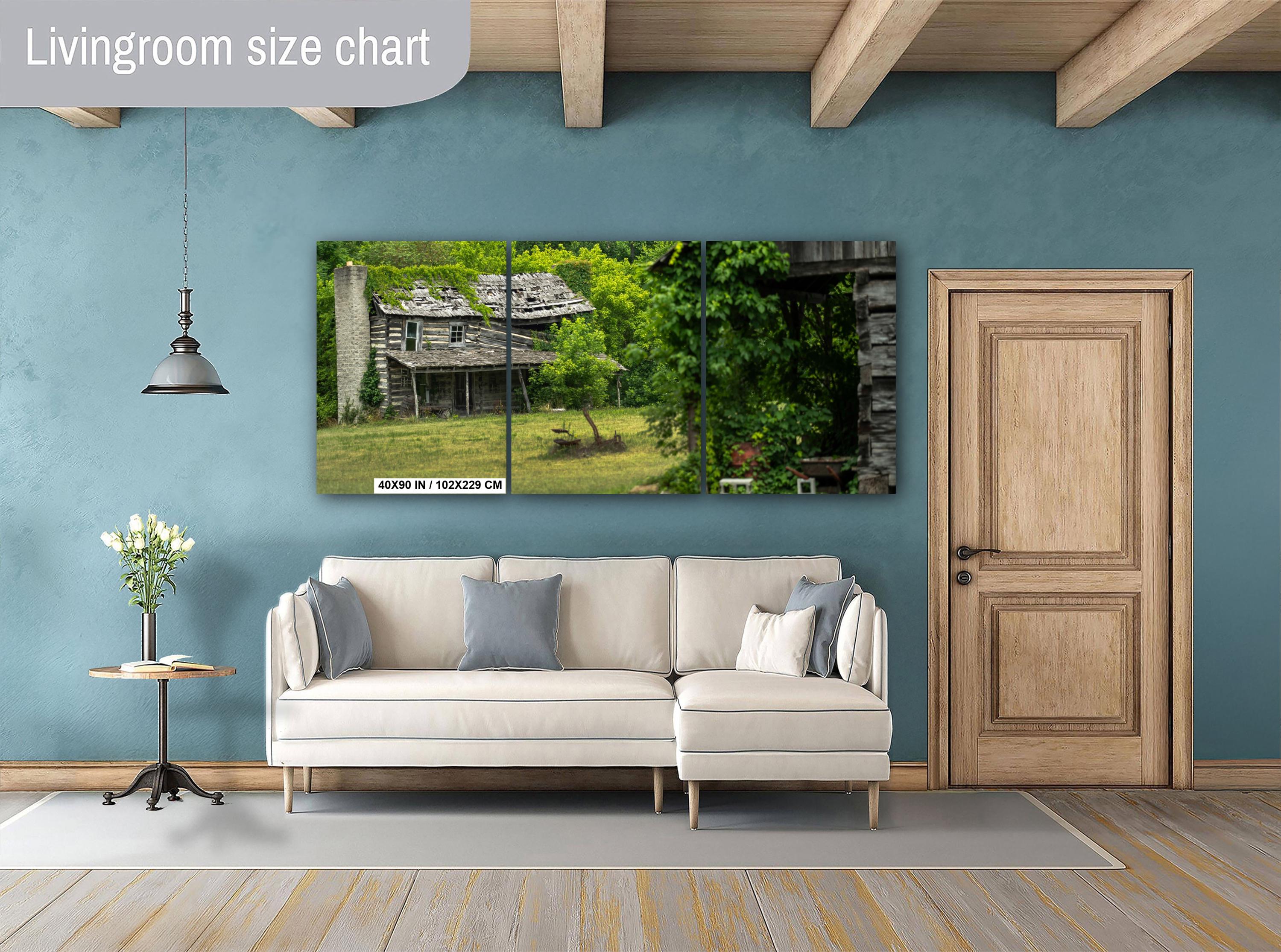 Virginia Landscape Print – Rustic Farm Art | Southern Country Decor Wall Art