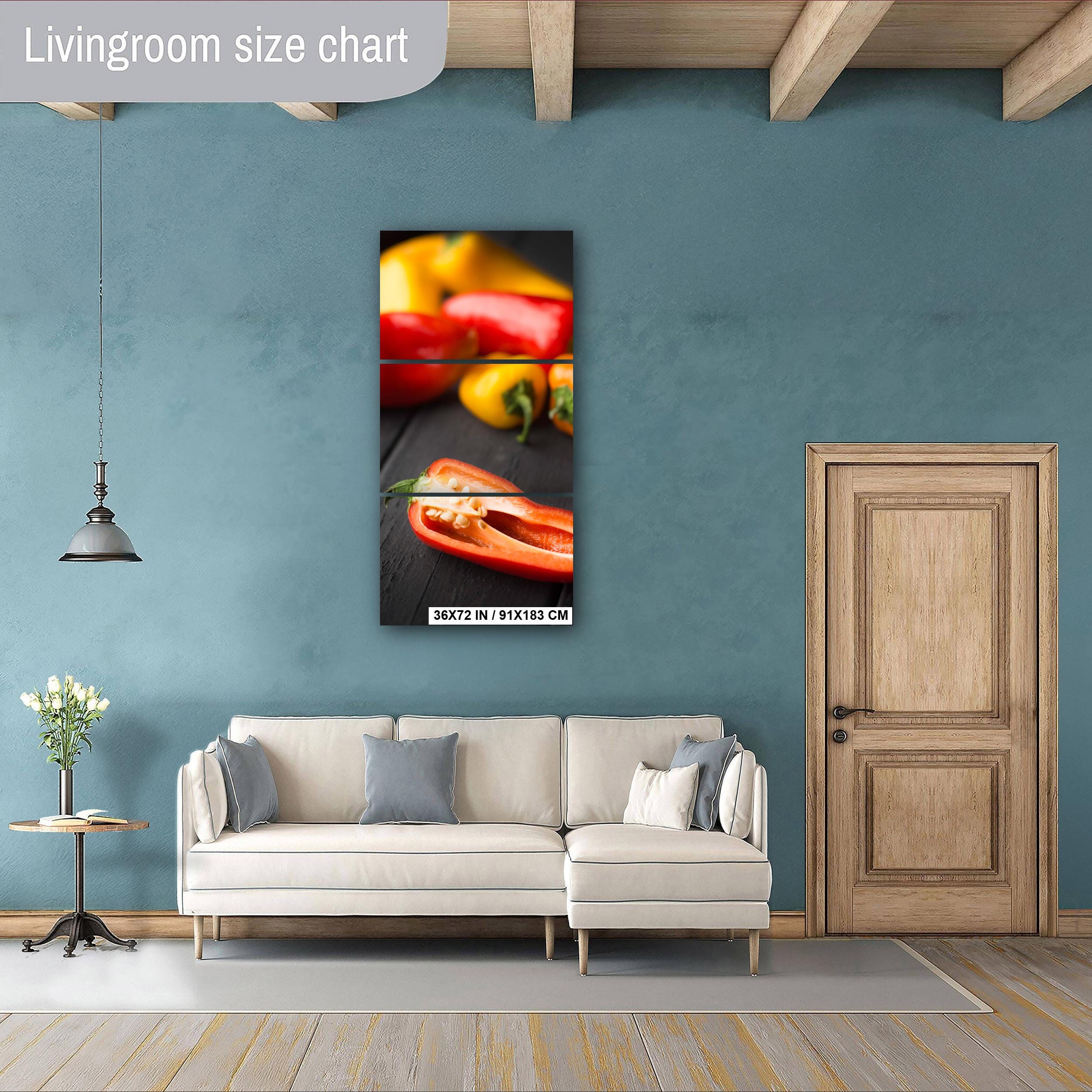 Raw Food Photography Print – Abstract Food Art | Kitchen Wall Decor
