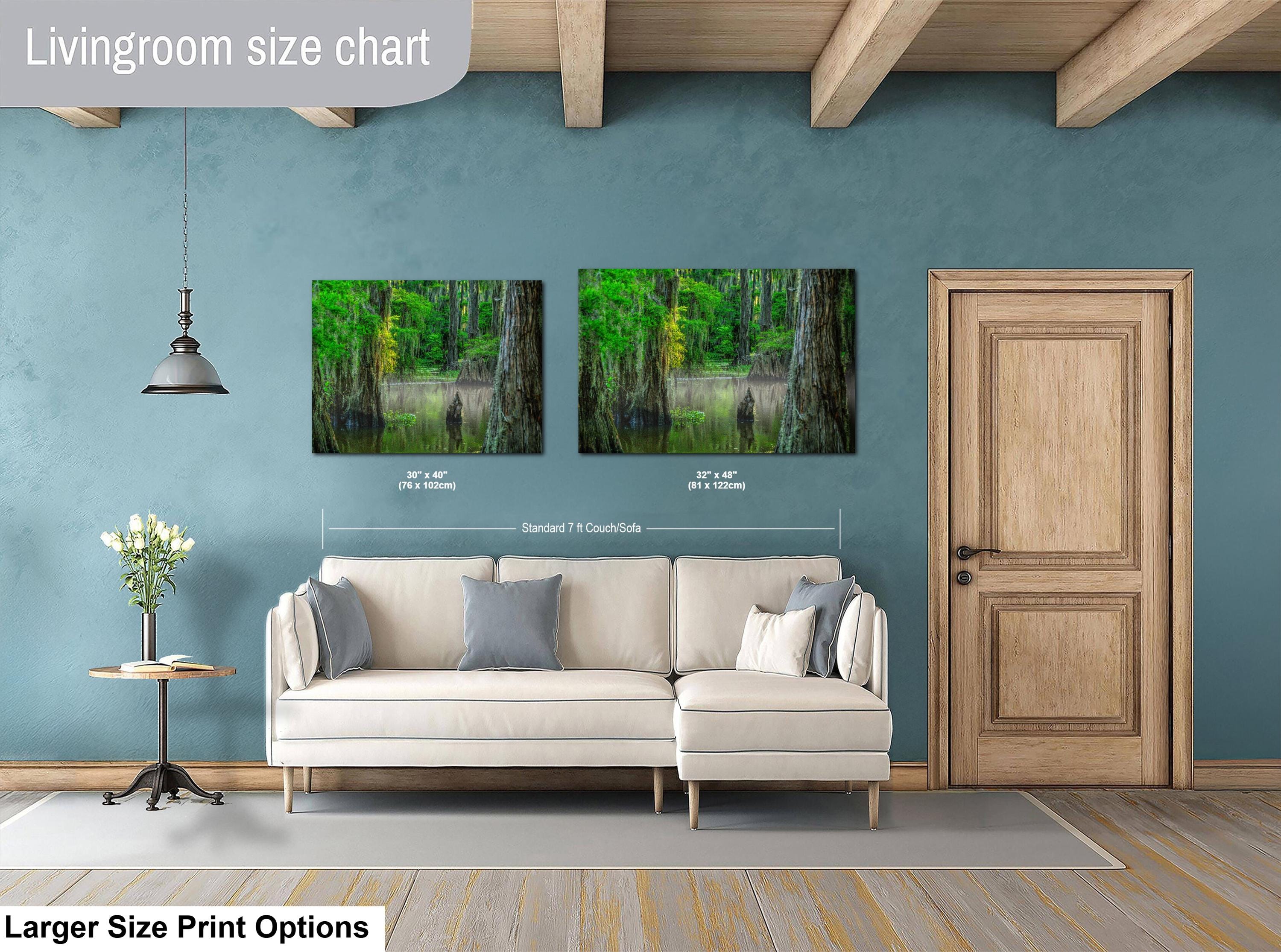 Caddo Lake Wall Art – Nature Photography Print Featuring Cypress Grove Decor