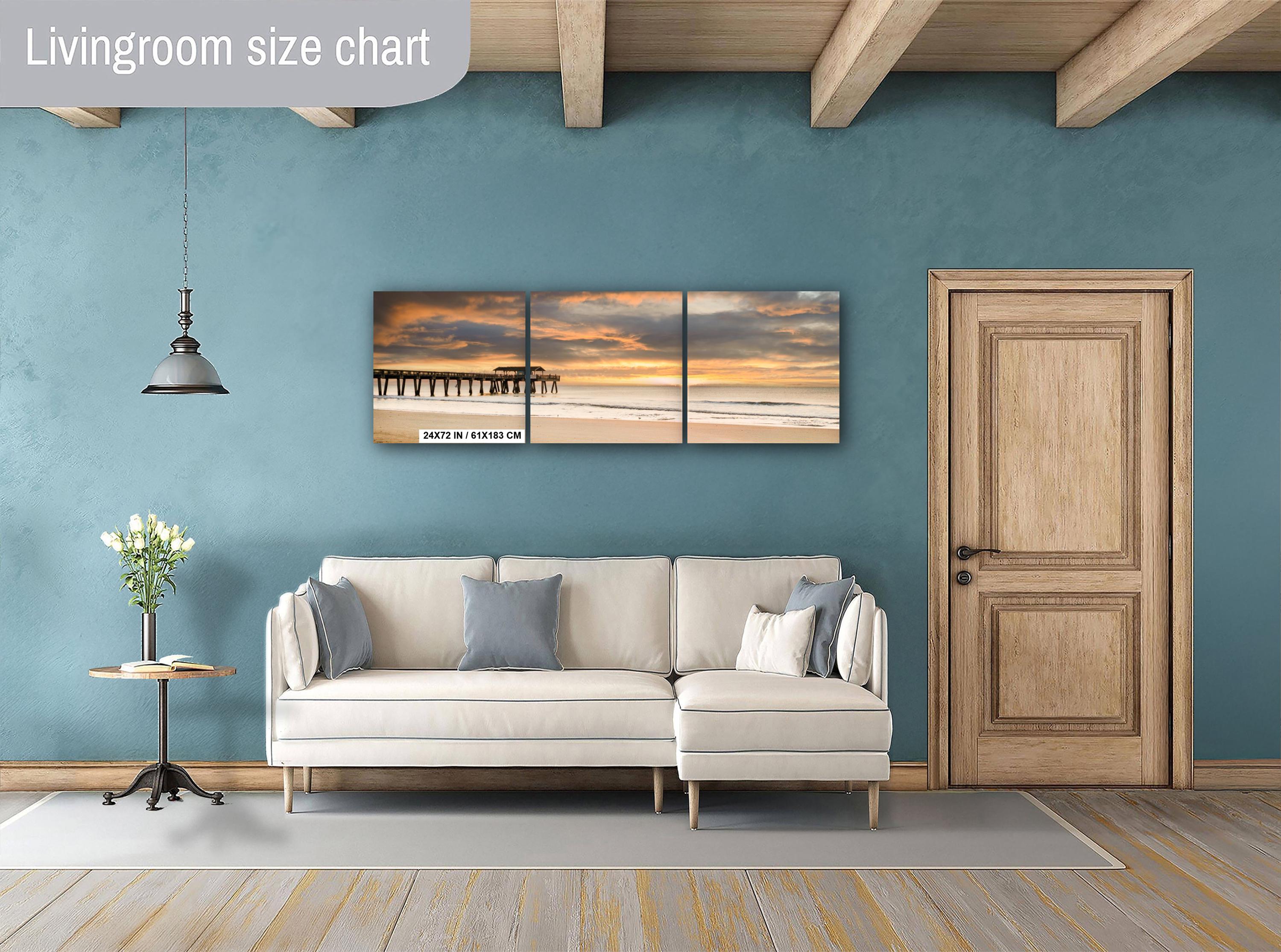 Tybee Island Sunrise Print – Coastal Wall Art Featuring Savannah Lighthouse