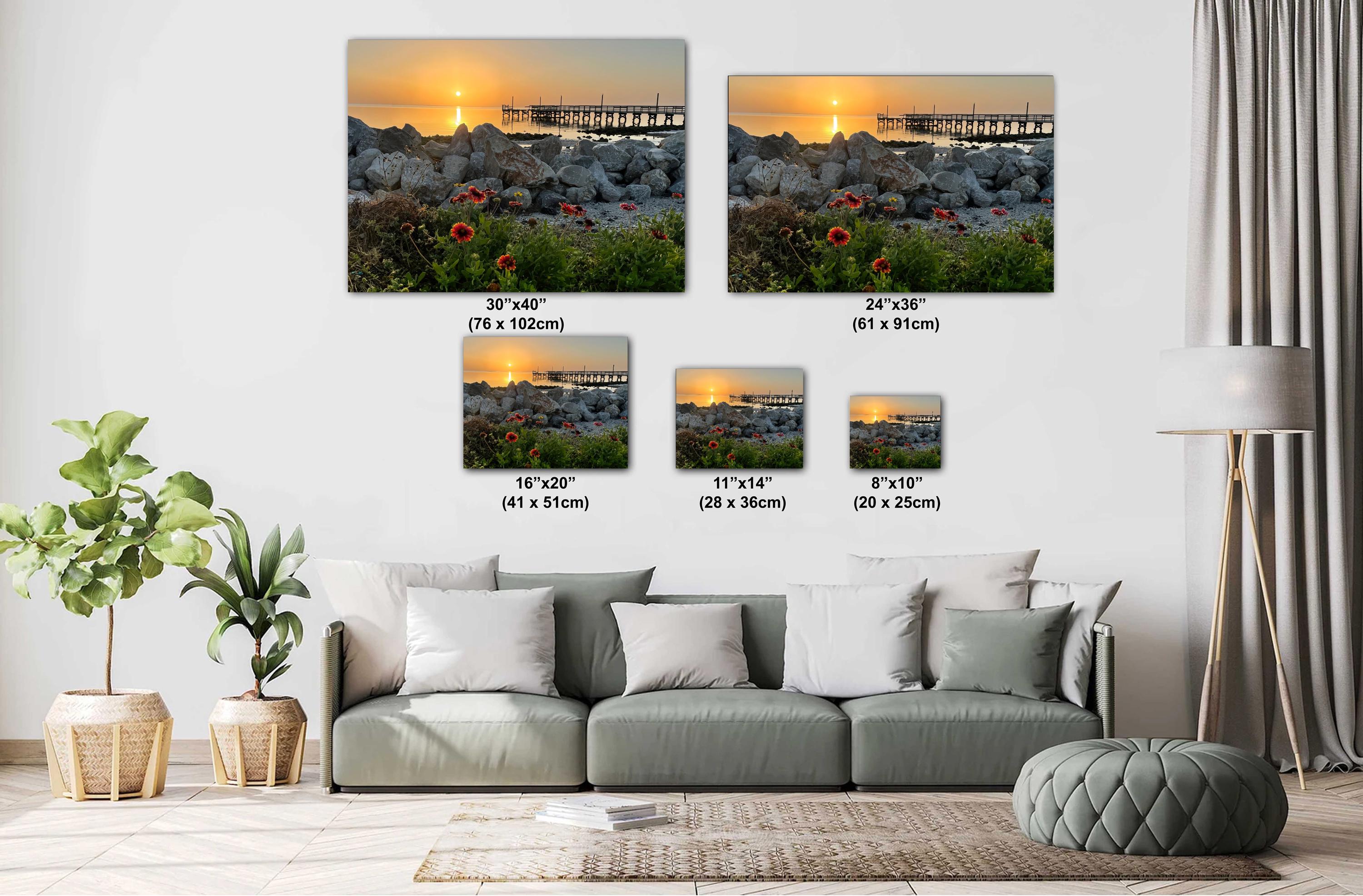 Texas Gulf Coast Print – Scenic Nature Photography | Coastal Wall Decor
