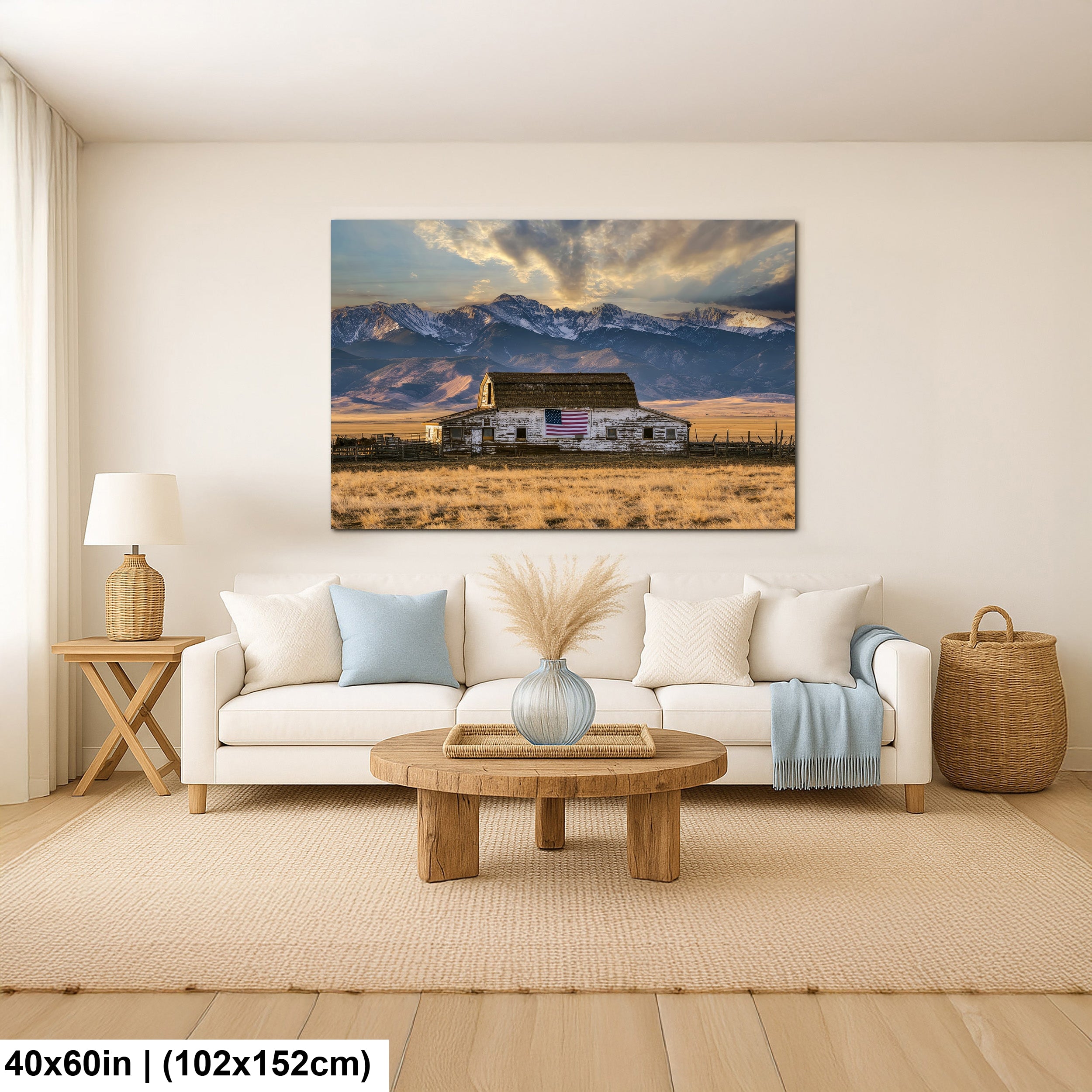 American Barn | American barn on the wind-swept plains of Colorado | Northern Colorado