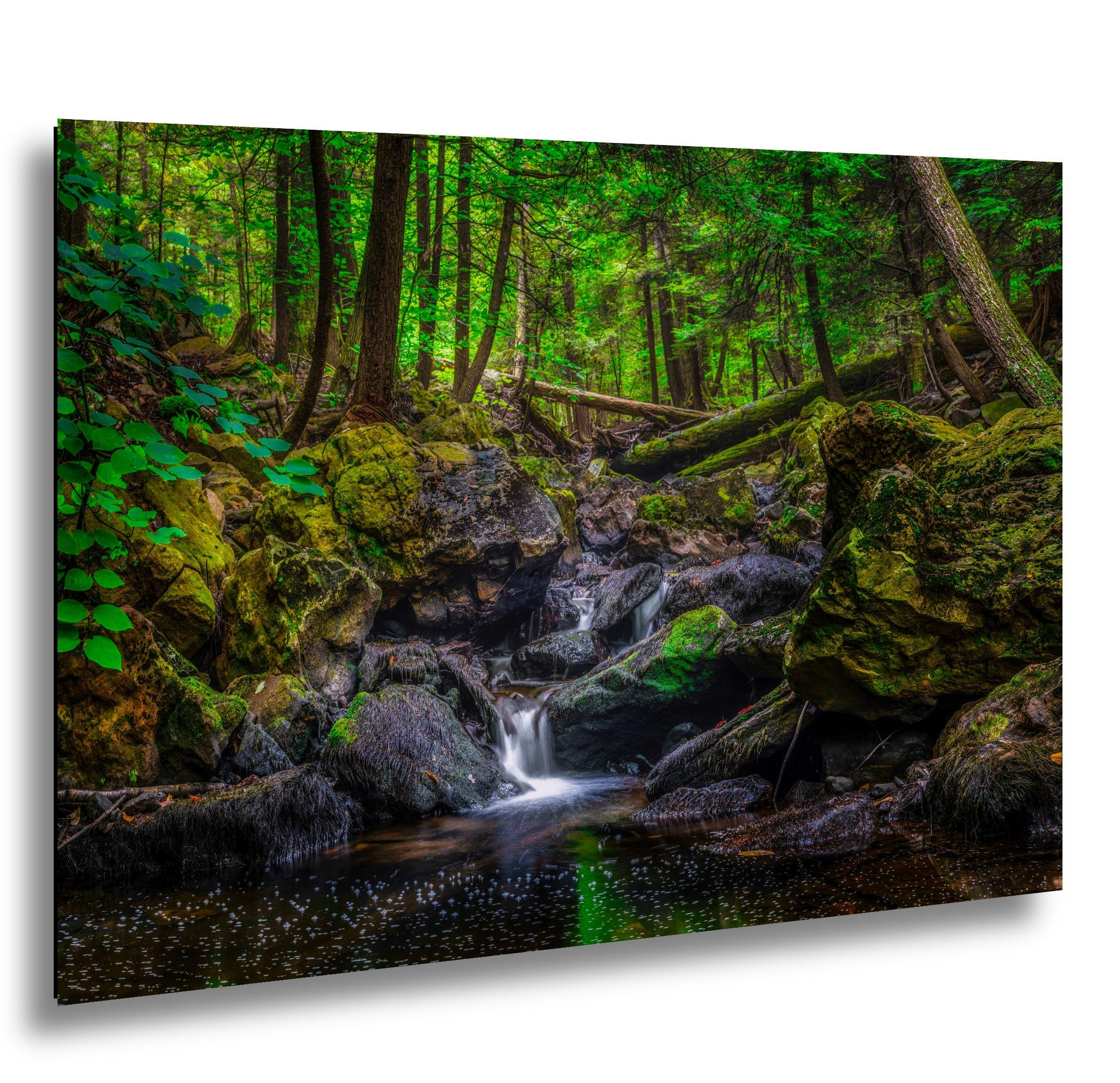 Ricketts Glen Waterfall Print – Pennsylvania Waterfall Art | Archival Photographic Fine Art