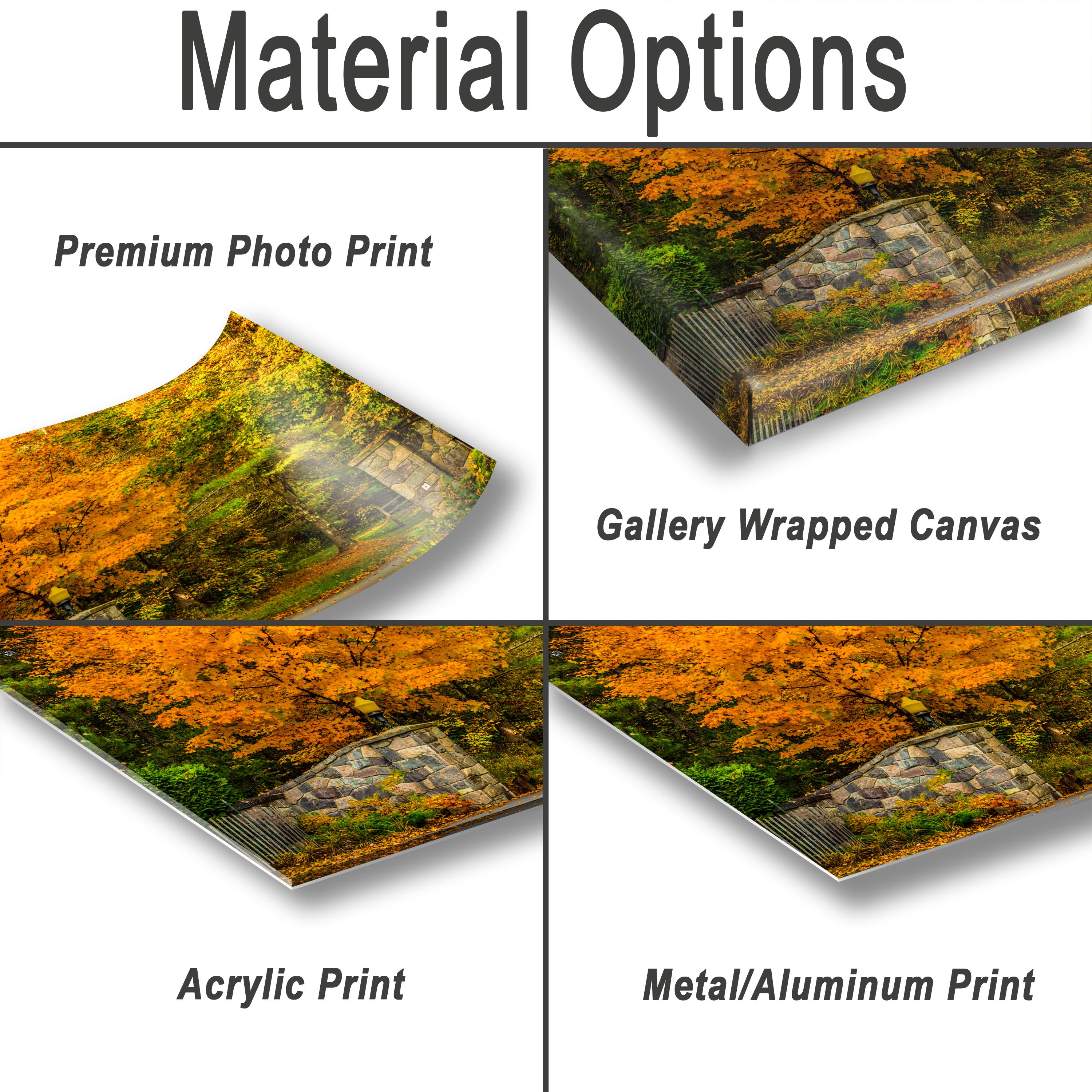 Adirondack Autumn Print – Vibrant Fall Foliage Art on Archival Photo Paper