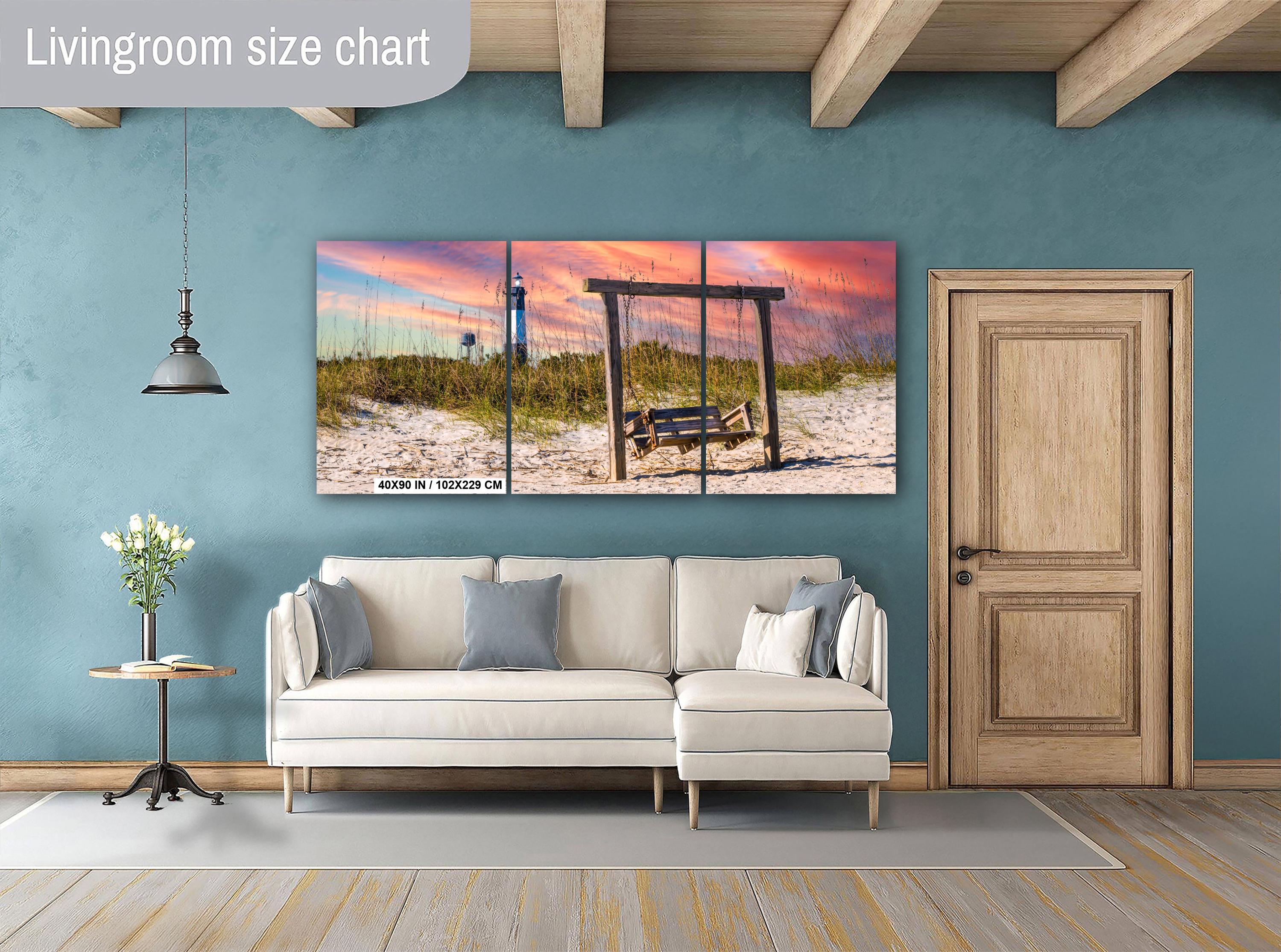 Tybee Island Wall Art – Coastal Fine Art Print with Savannah Lighthouse Decor