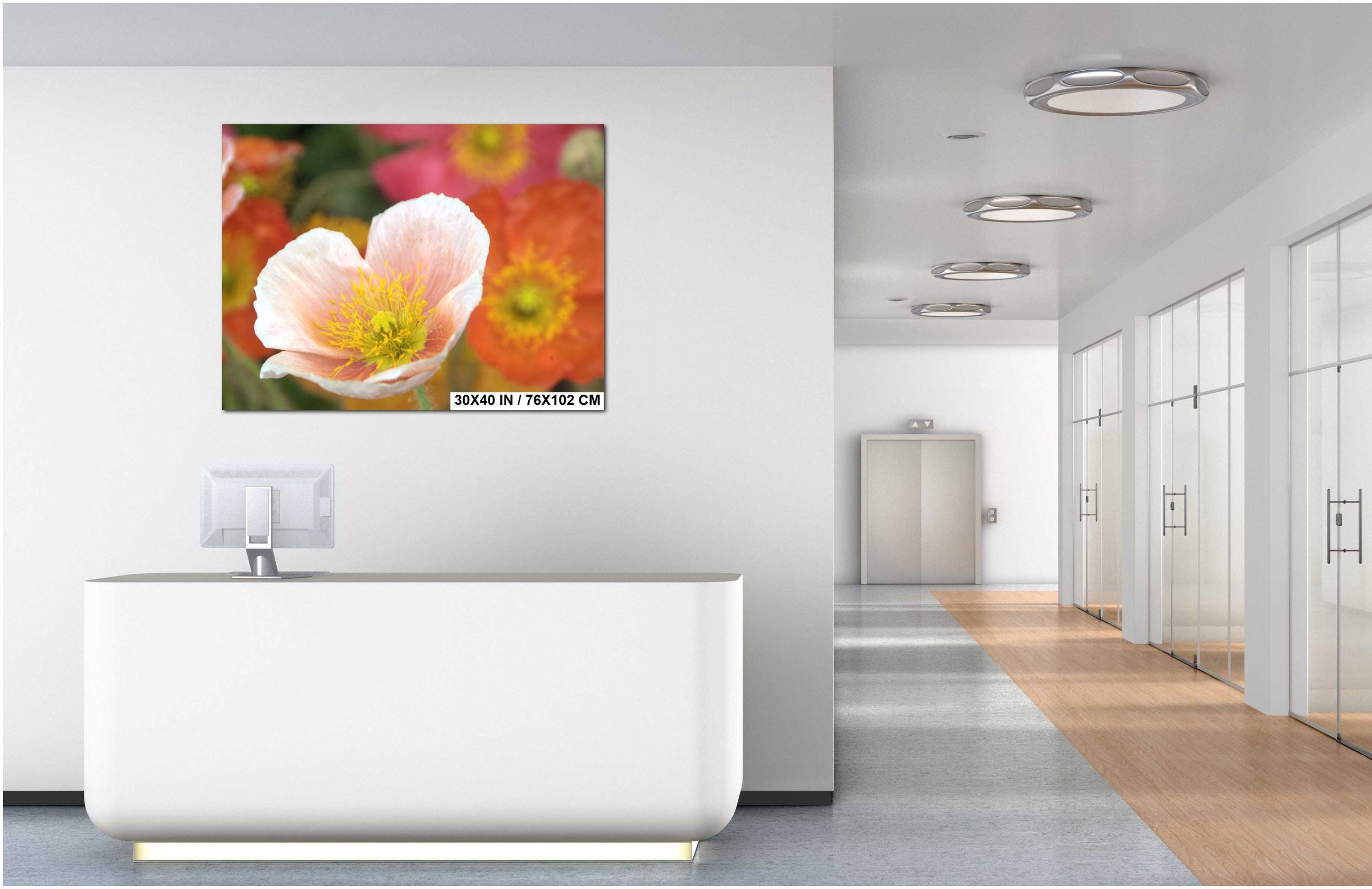 Floral Photography Print – Colorful Botanical Wall Art Decor | Vibrant Flower Artwork