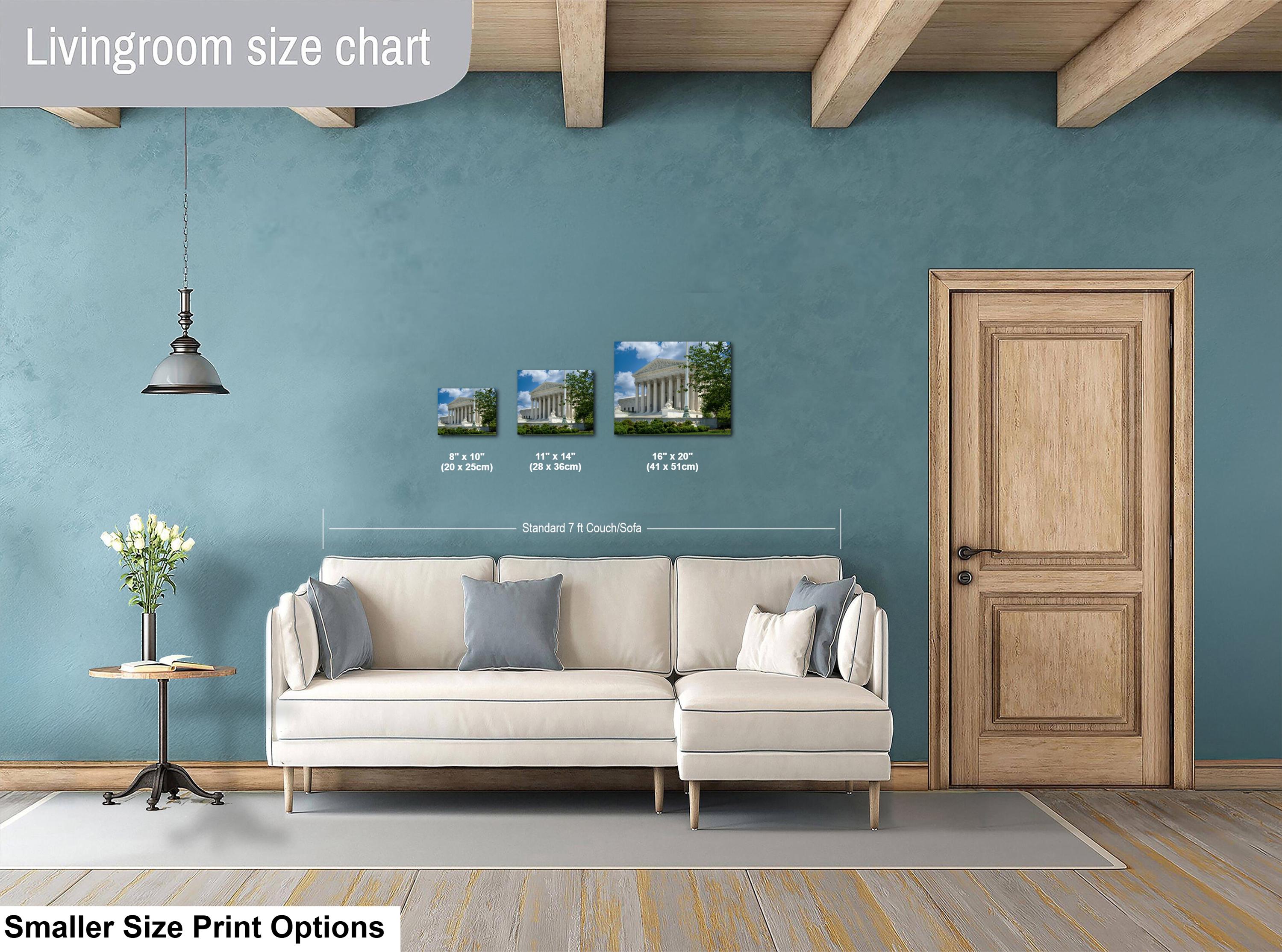 Supreme Court Building Print – Washington DC Wall Art | Architectural Photography