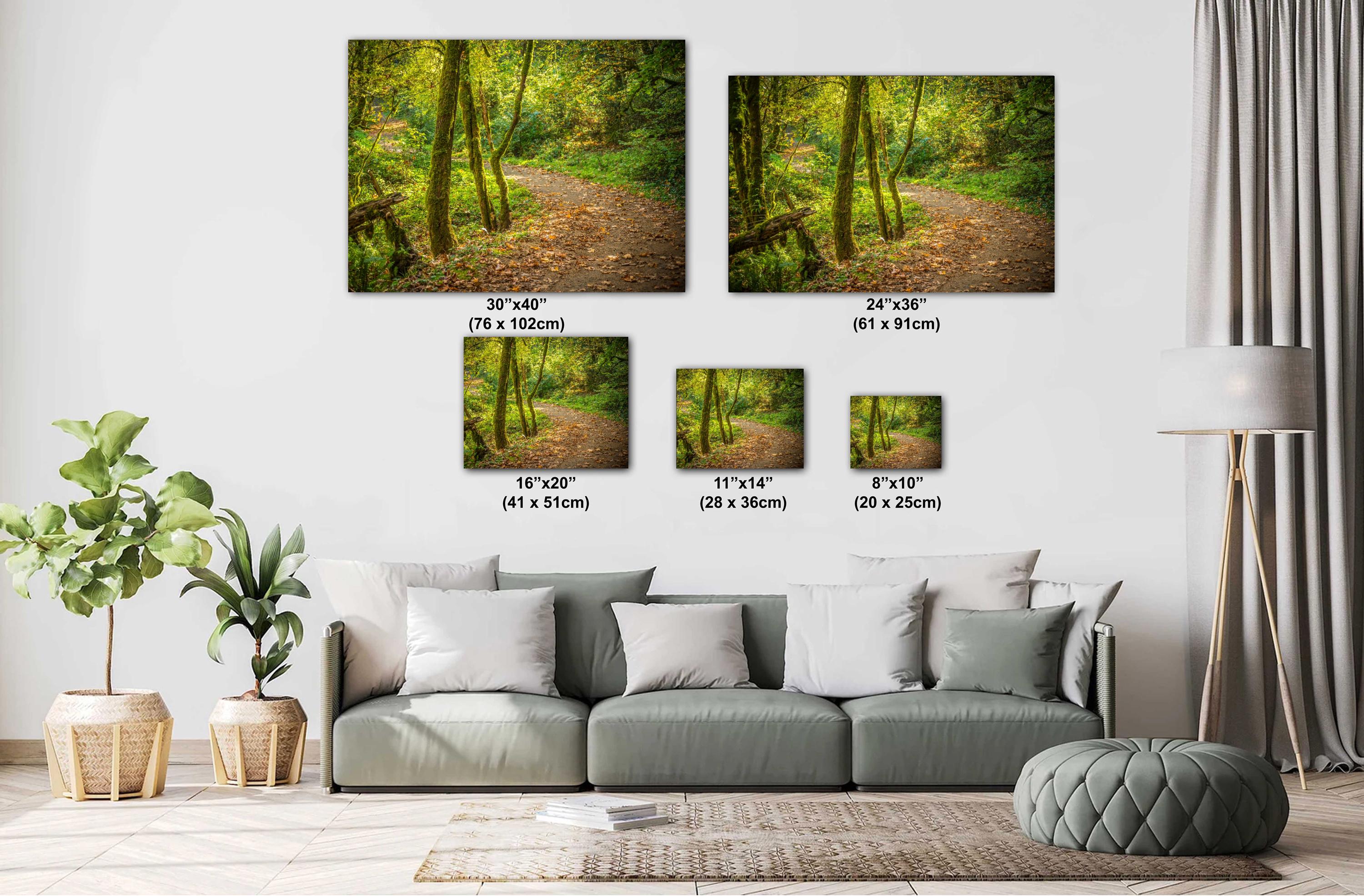 Columbia River Gorge Print – Pacific Northwest Wall Art Waterfall Photo Art