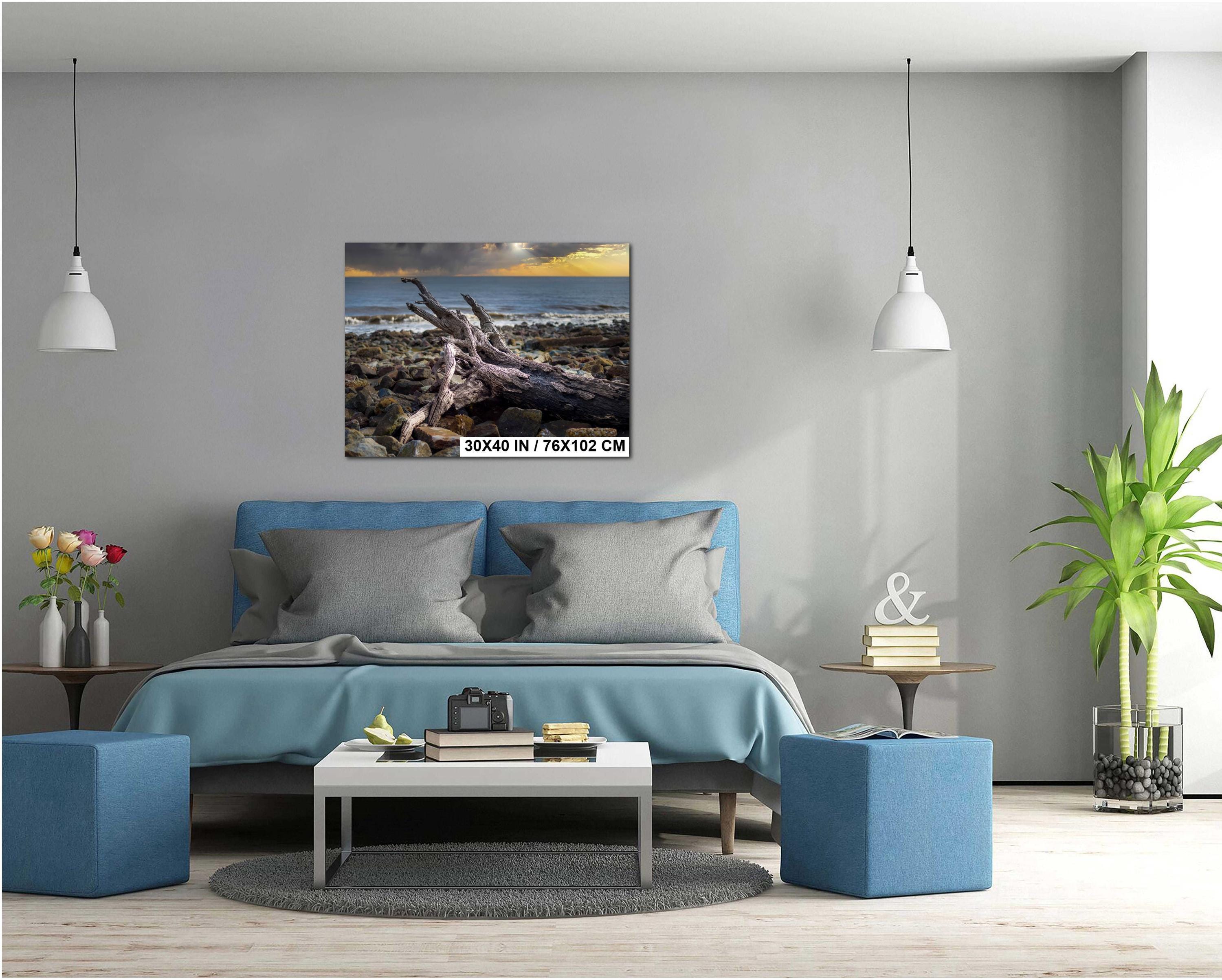 Driftwood Beach Photography Print – Georgia Coastal Landscape Art | Seaside Wall Decor