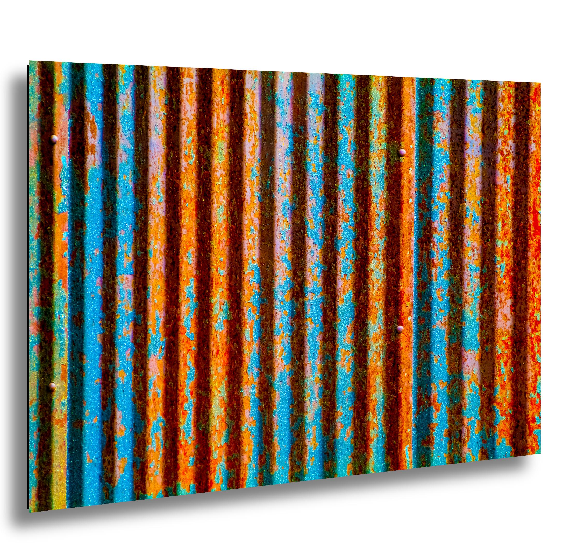 Urban Abstract Wall Art – Modern Architecture Art with Bold Color Artwork