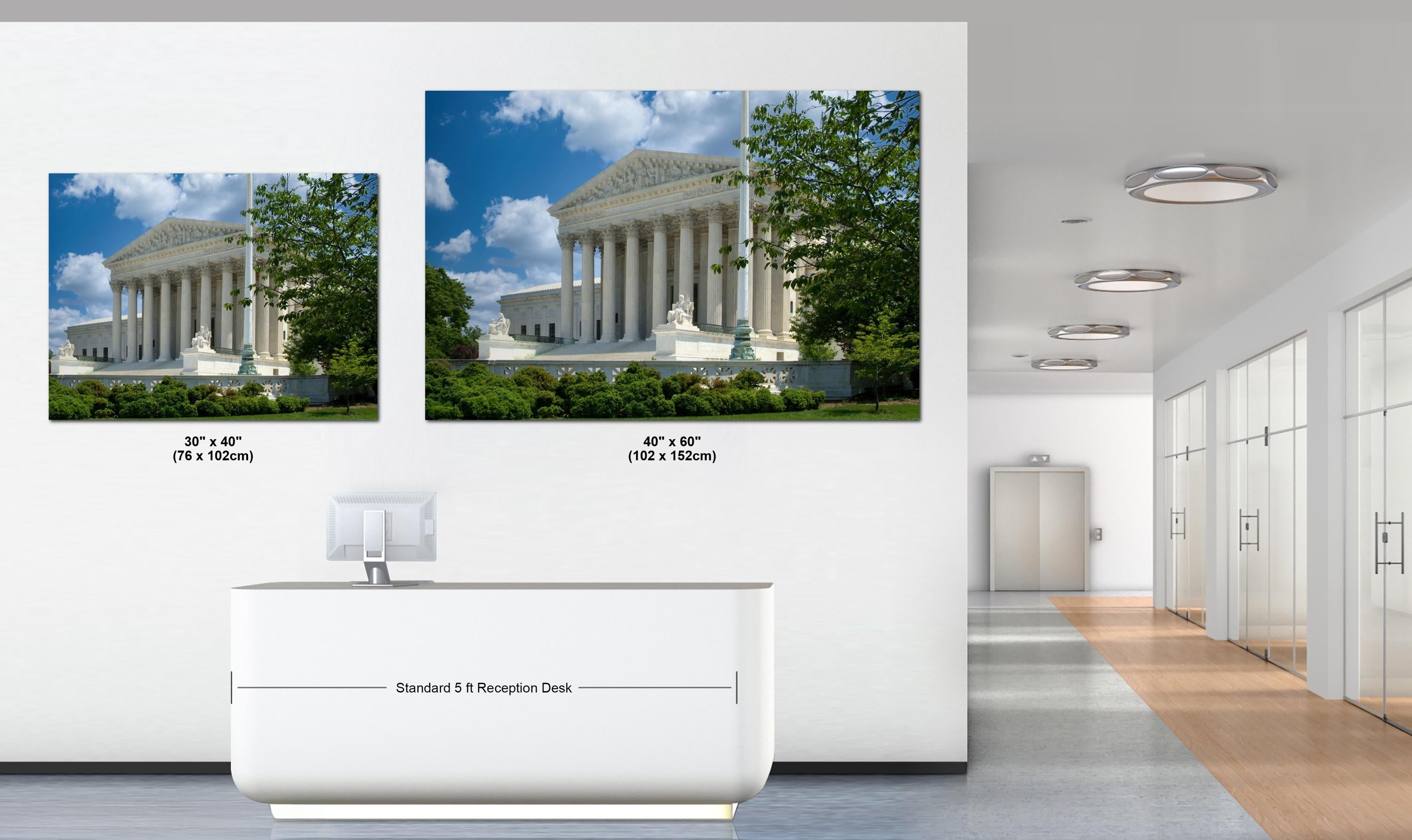 Supreme Court Building Print – Washington DC Wall Art | Architectural Photography