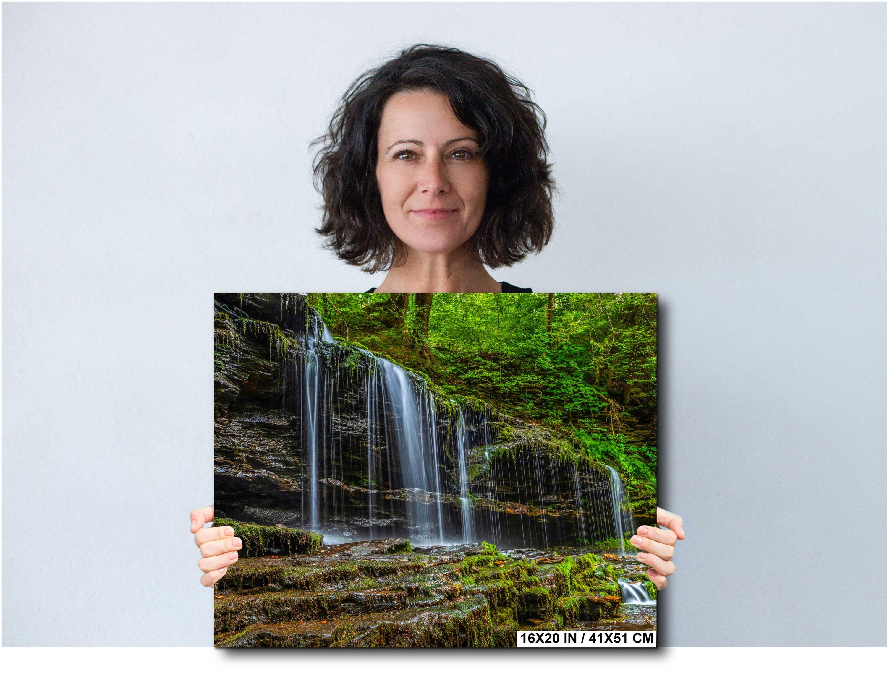 Ricketts Glen Print – Fine Art Waterfall Wall Art on Archival Photo Paper