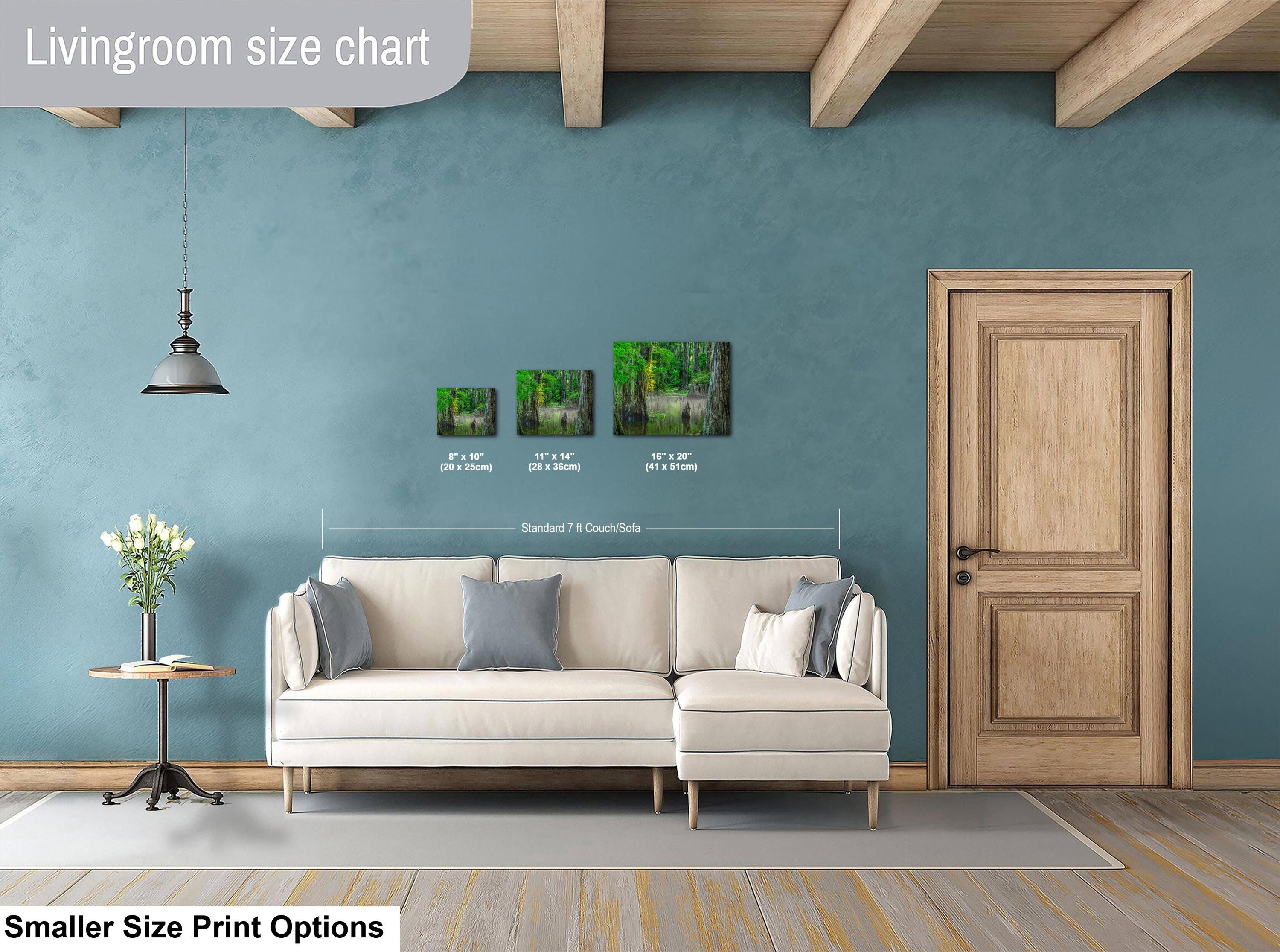 Caddo Lake Wall Art – Nature Photography Print Featuring Cypress Grove Decor