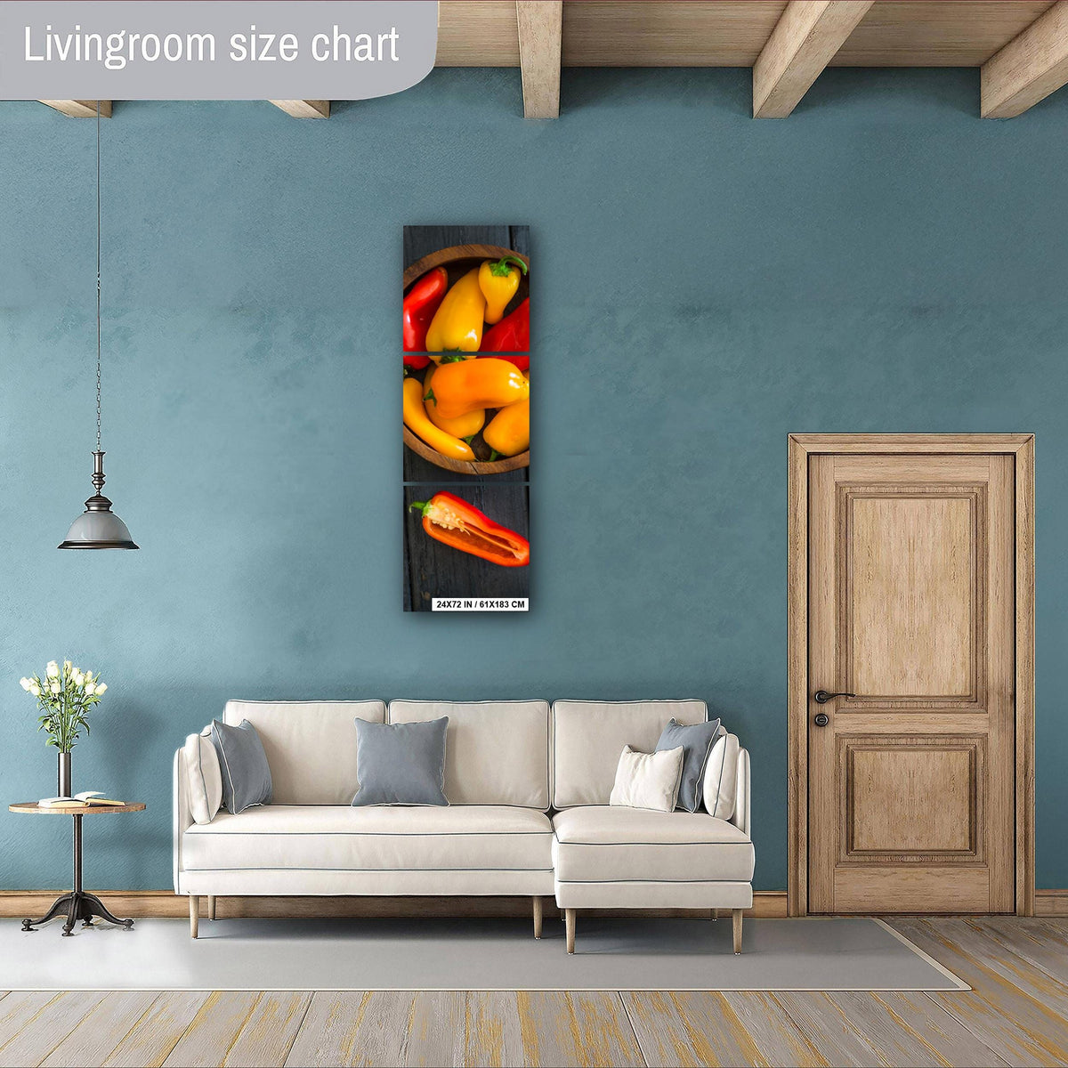 Raw Food Photography Print – Abstract Kitchen Wall Art | Organic Still Life