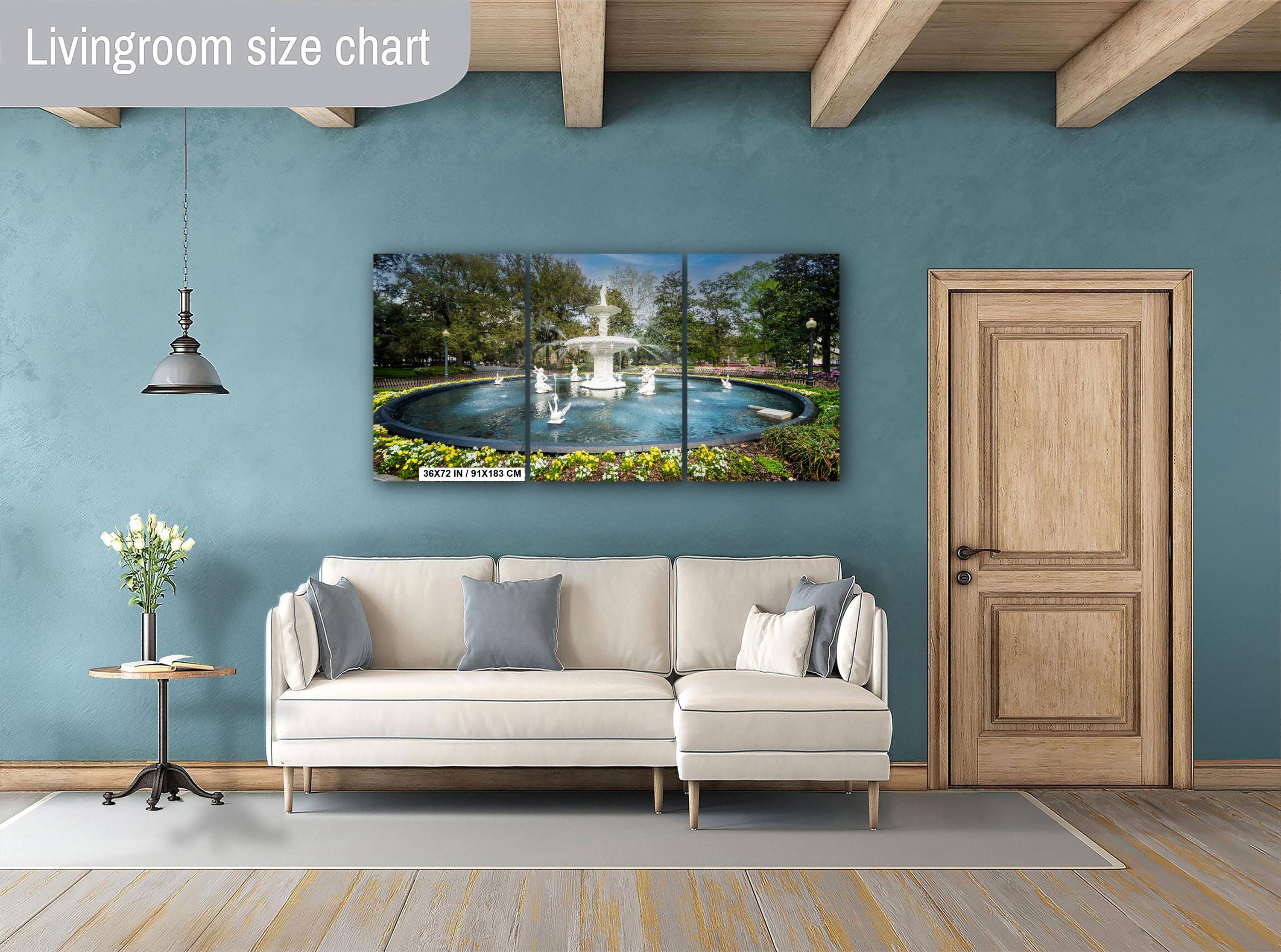 Savannah Forsyth Fountain Print – Historic Southern Landmark Art Photography