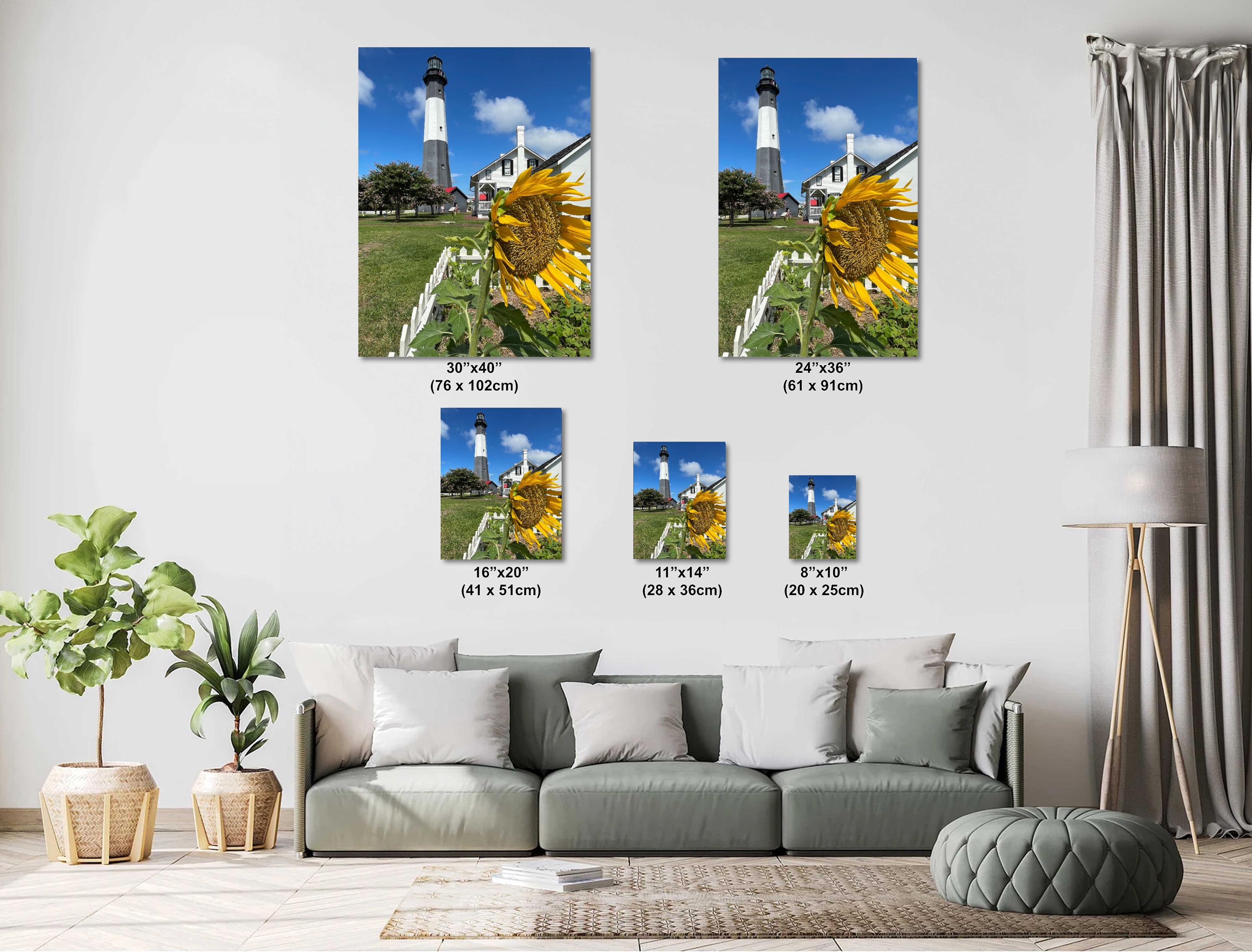 Tybee Island Lighthouse Print – Coastal Travel Photography | Nautical Wall Art