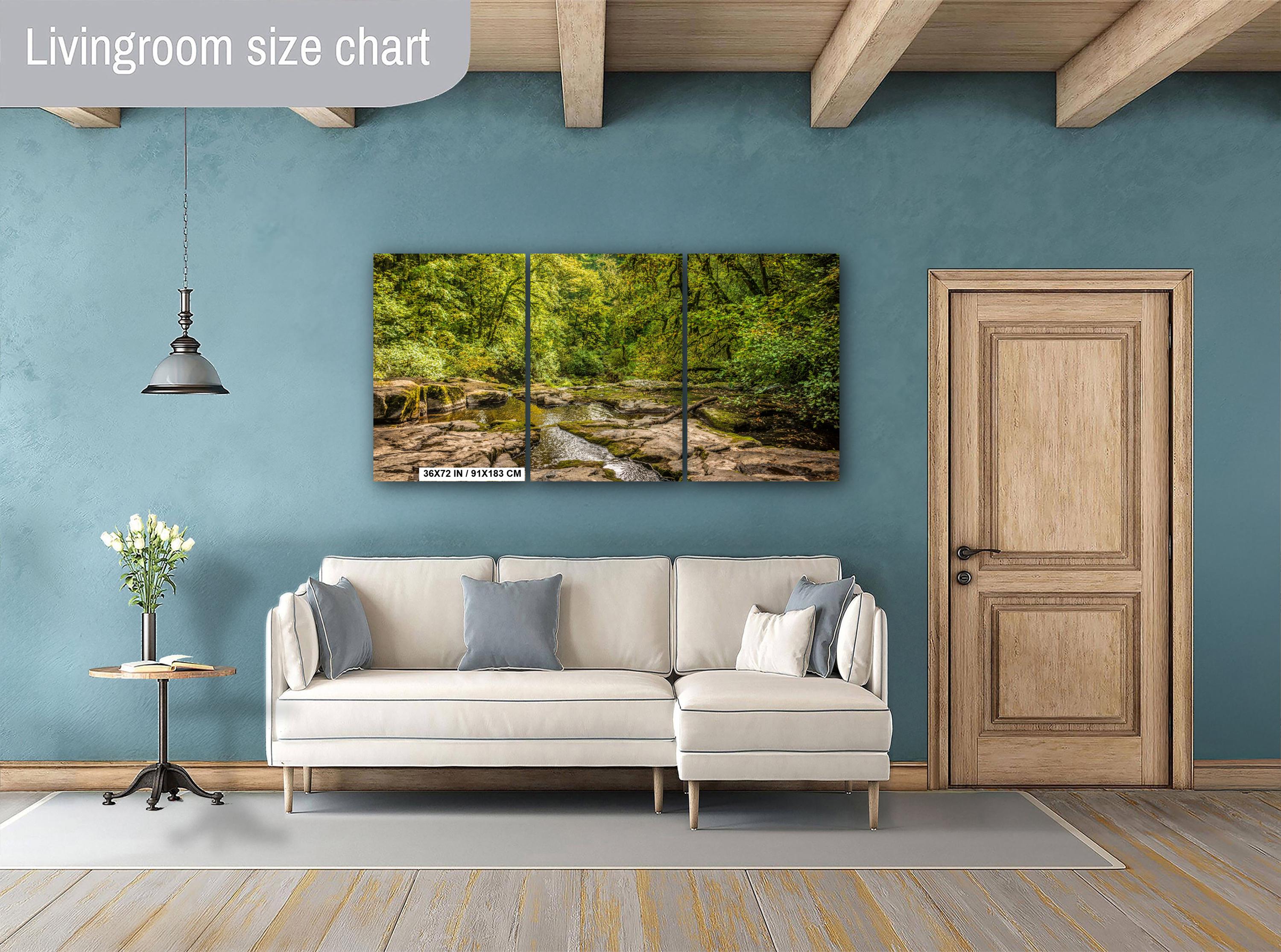 Pacific Northwest Wall Art – Columbia River Gorge Print Featuring Multnomah Falls Photography