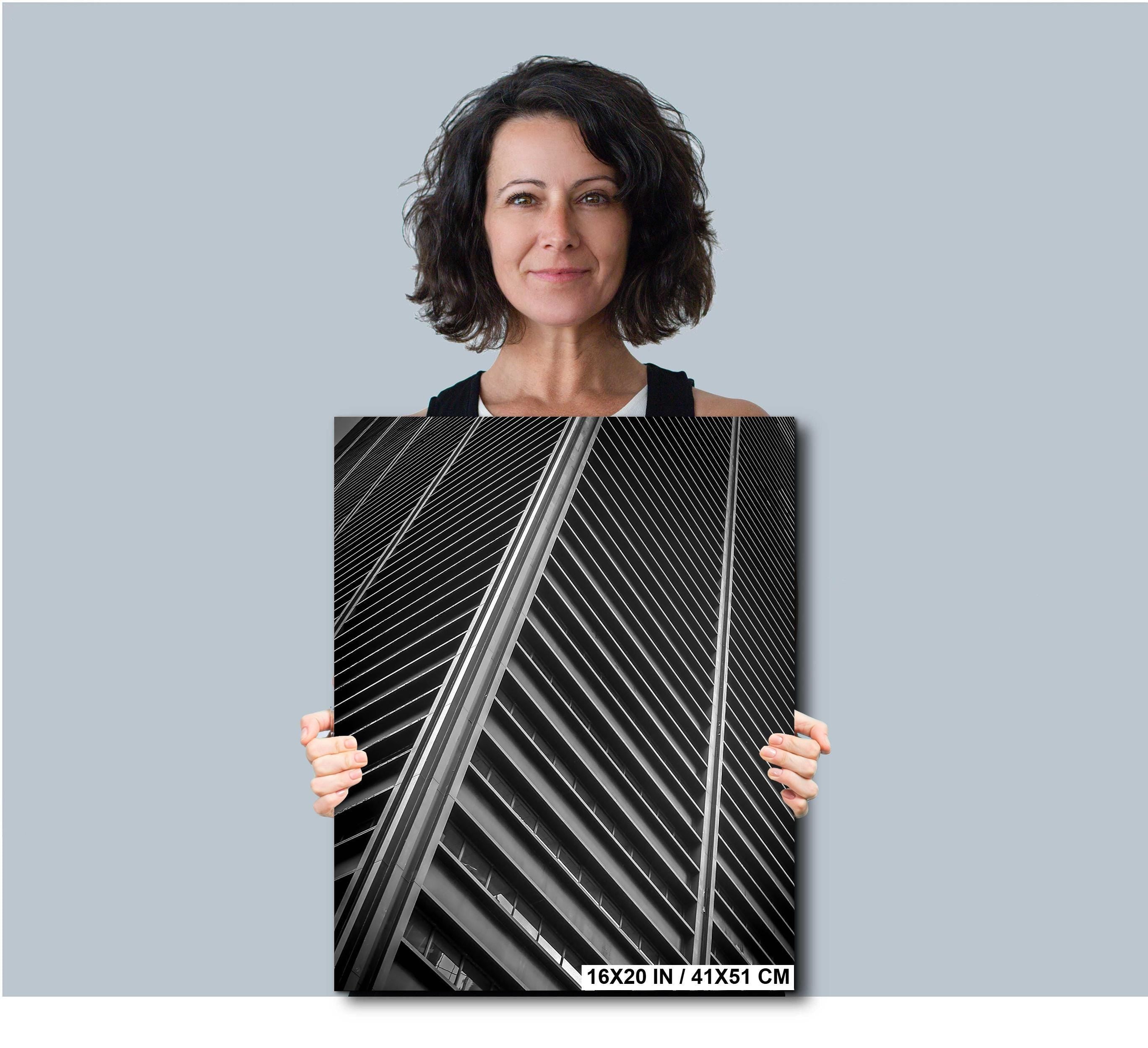 New York City Print – Monochrome Urban Wall Art | Architectural Line Art Decor