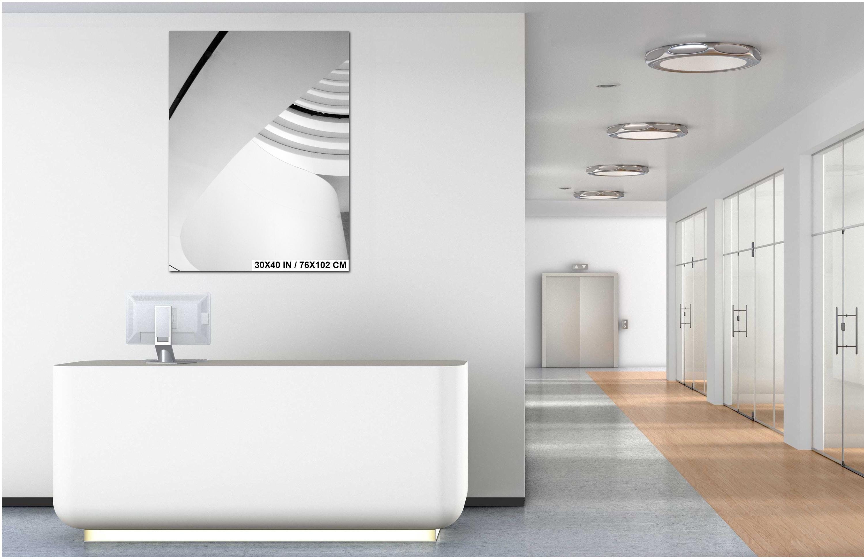 Urban Architectural Photography – Monochrome Wall Art | Modern Architecture Print