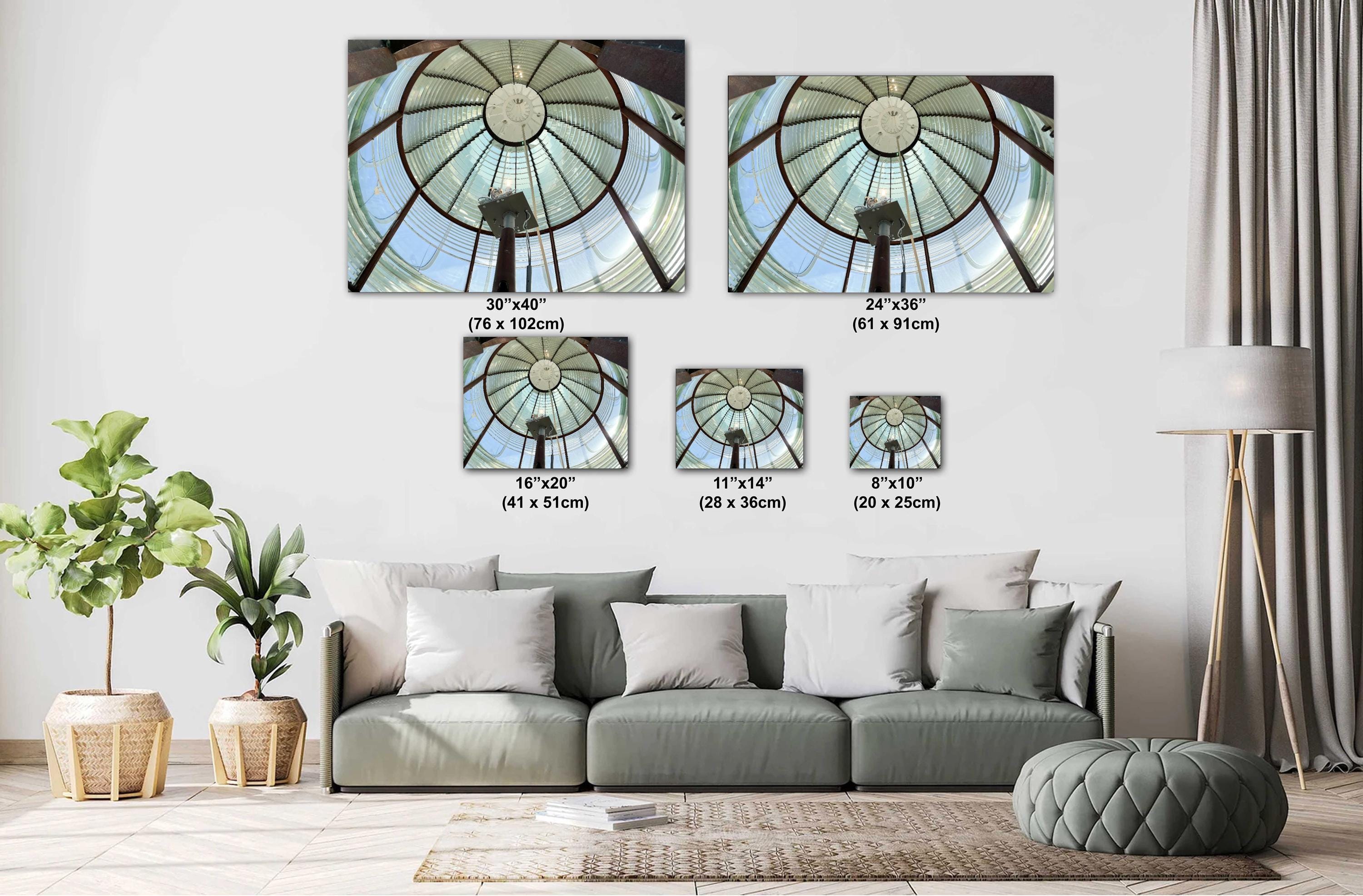 Tybee Island Lighthouse Print - Coastal Wall Art | Nautical Home Decor