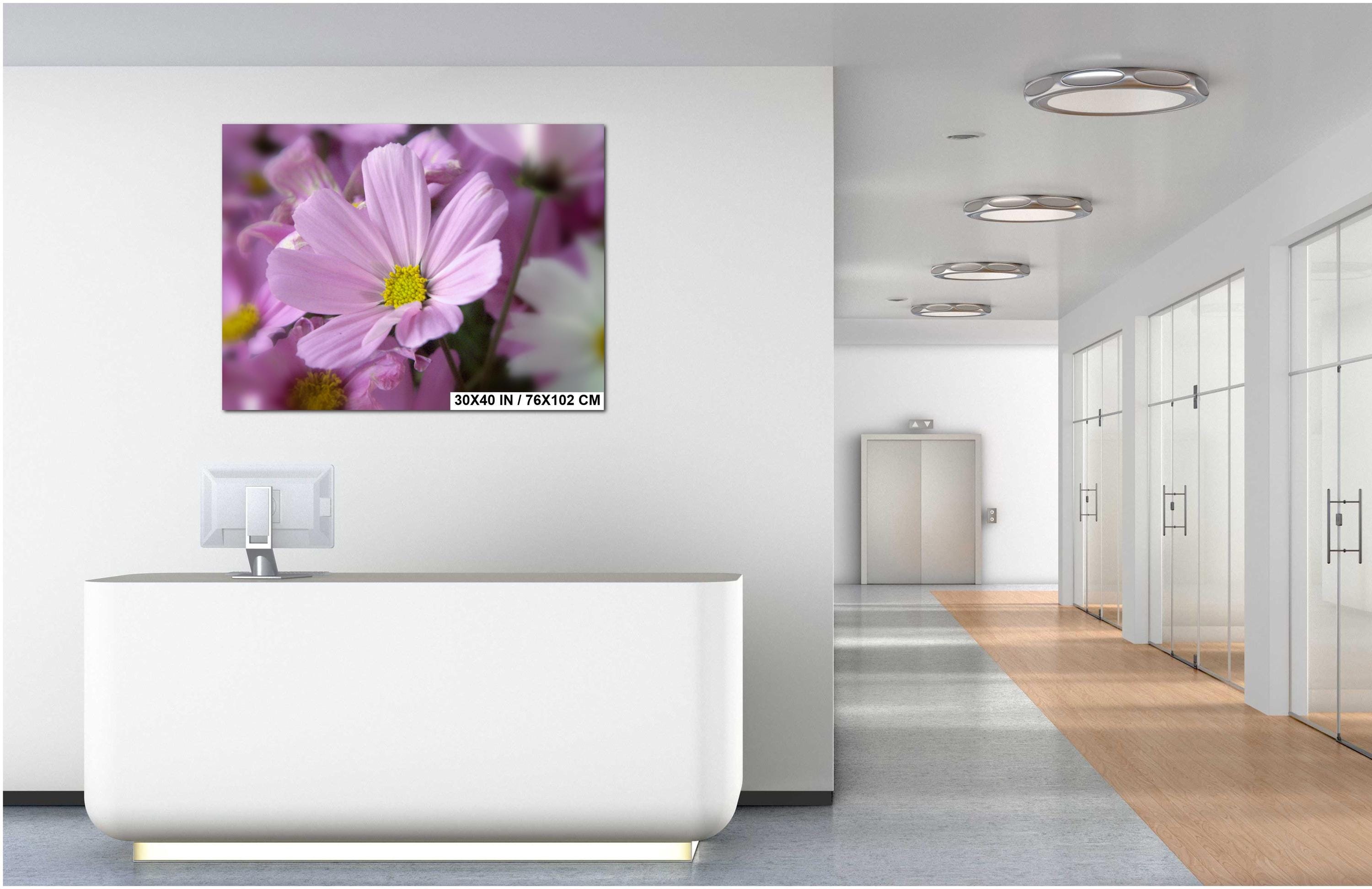Floral Photography Print - Colorful Flower Wall Art for Living Room & Office Decor