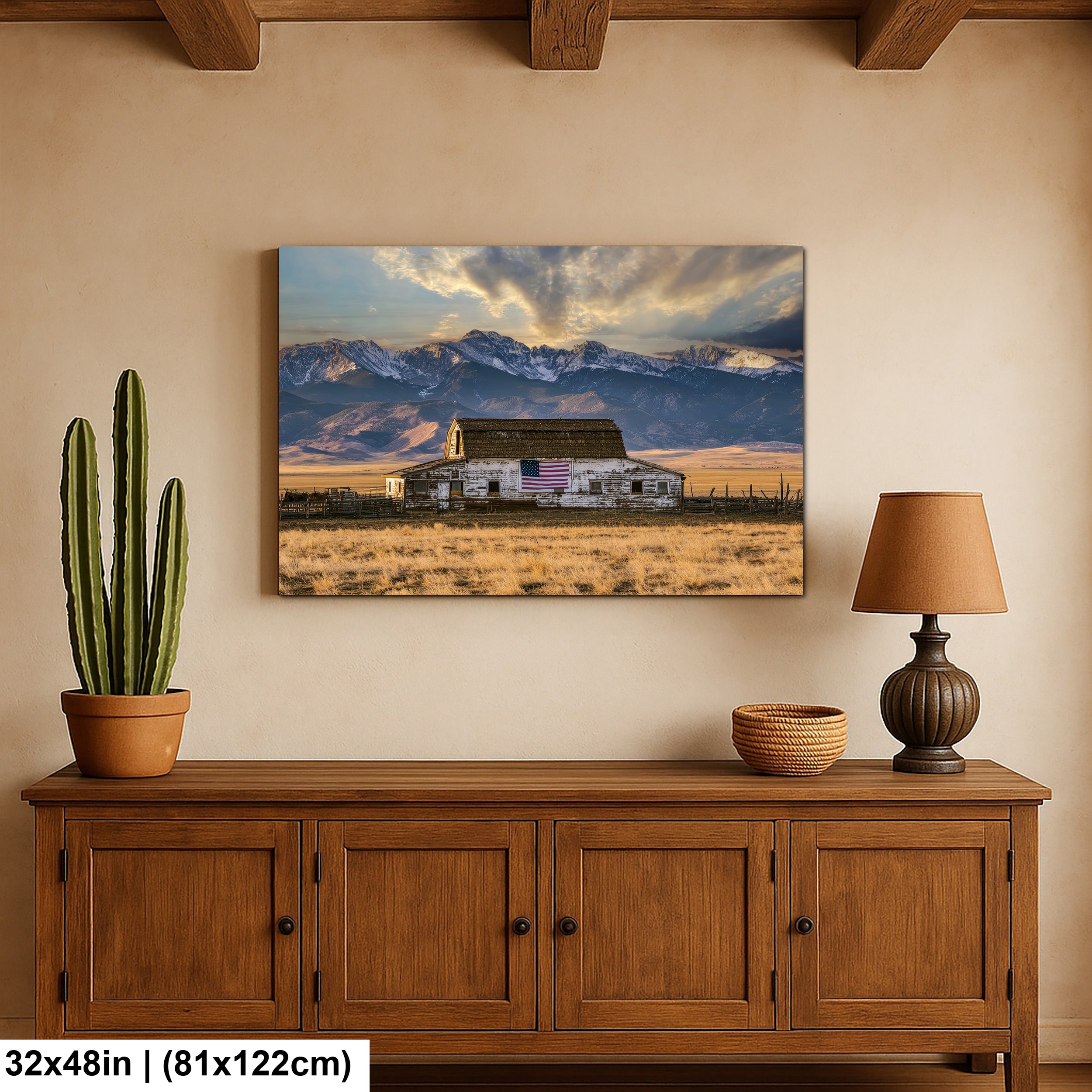 American Barn | American barn on the wind-swept plains of Colorado | Northern Colorado