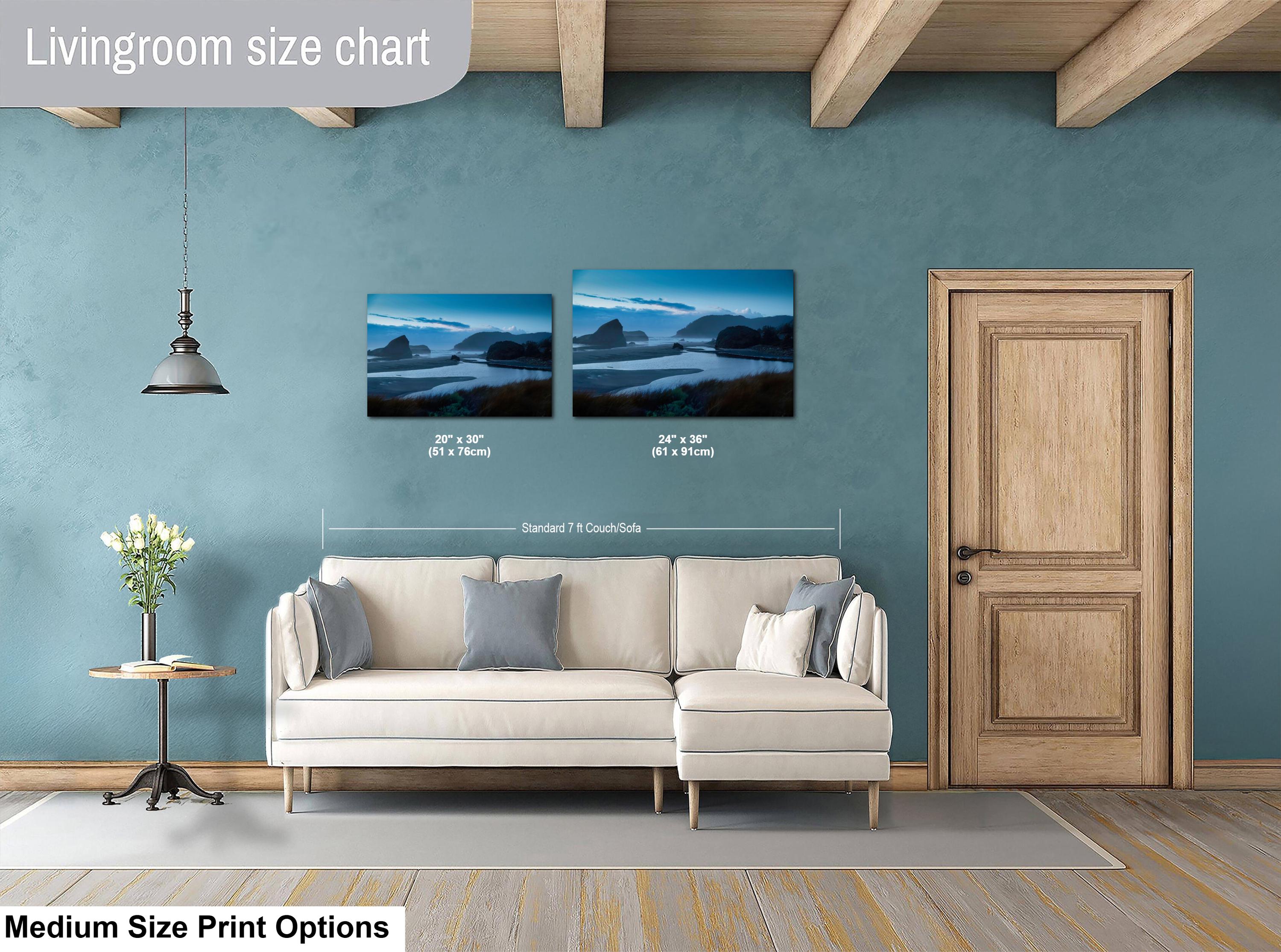 Oregon Coast Wall Art – Pacific Northwest Print With Sea Stack & Coastal Photography