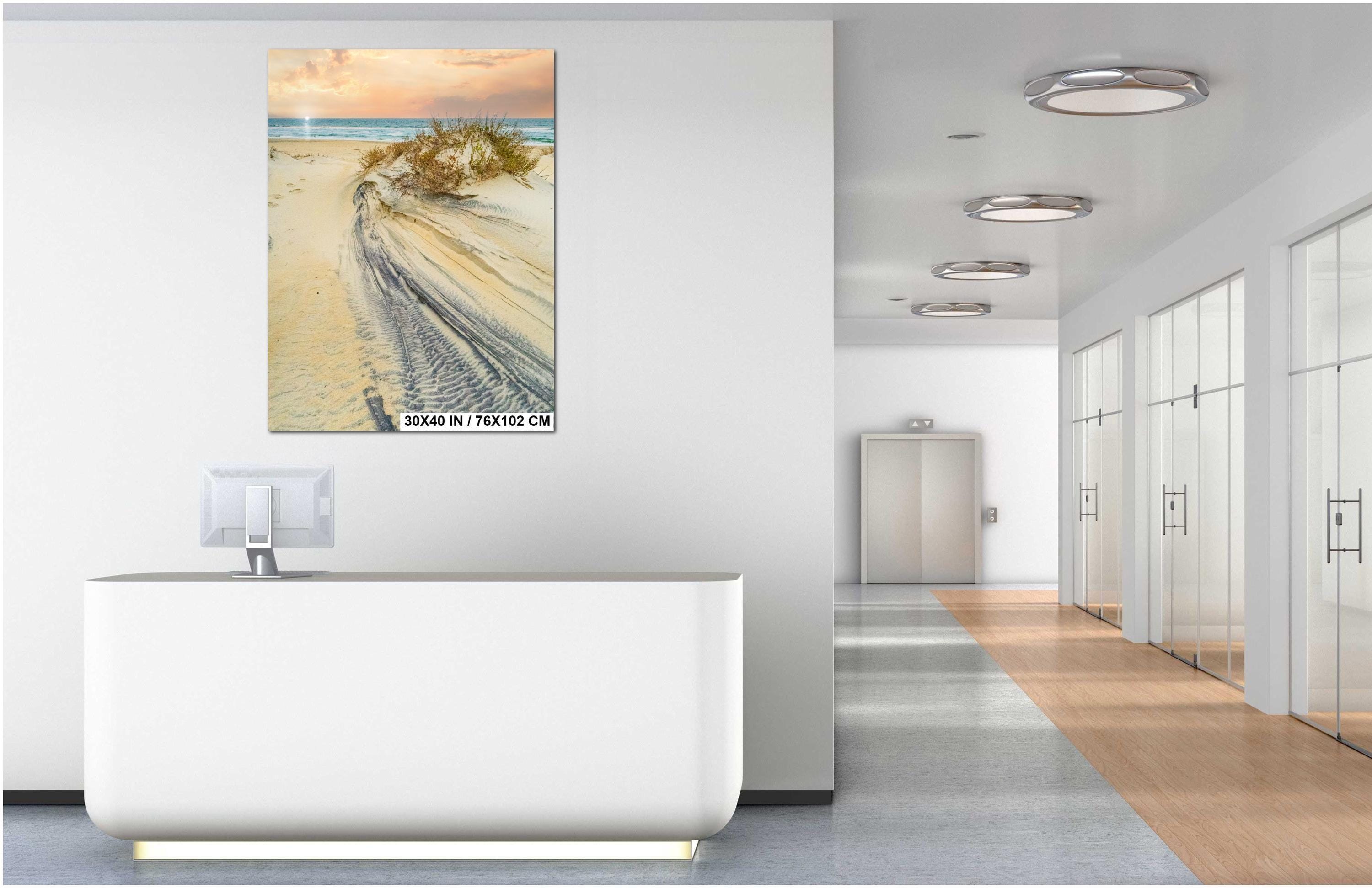 Outer Banks Seascape Print - Moody Coastal Wall Art | Beach Photography