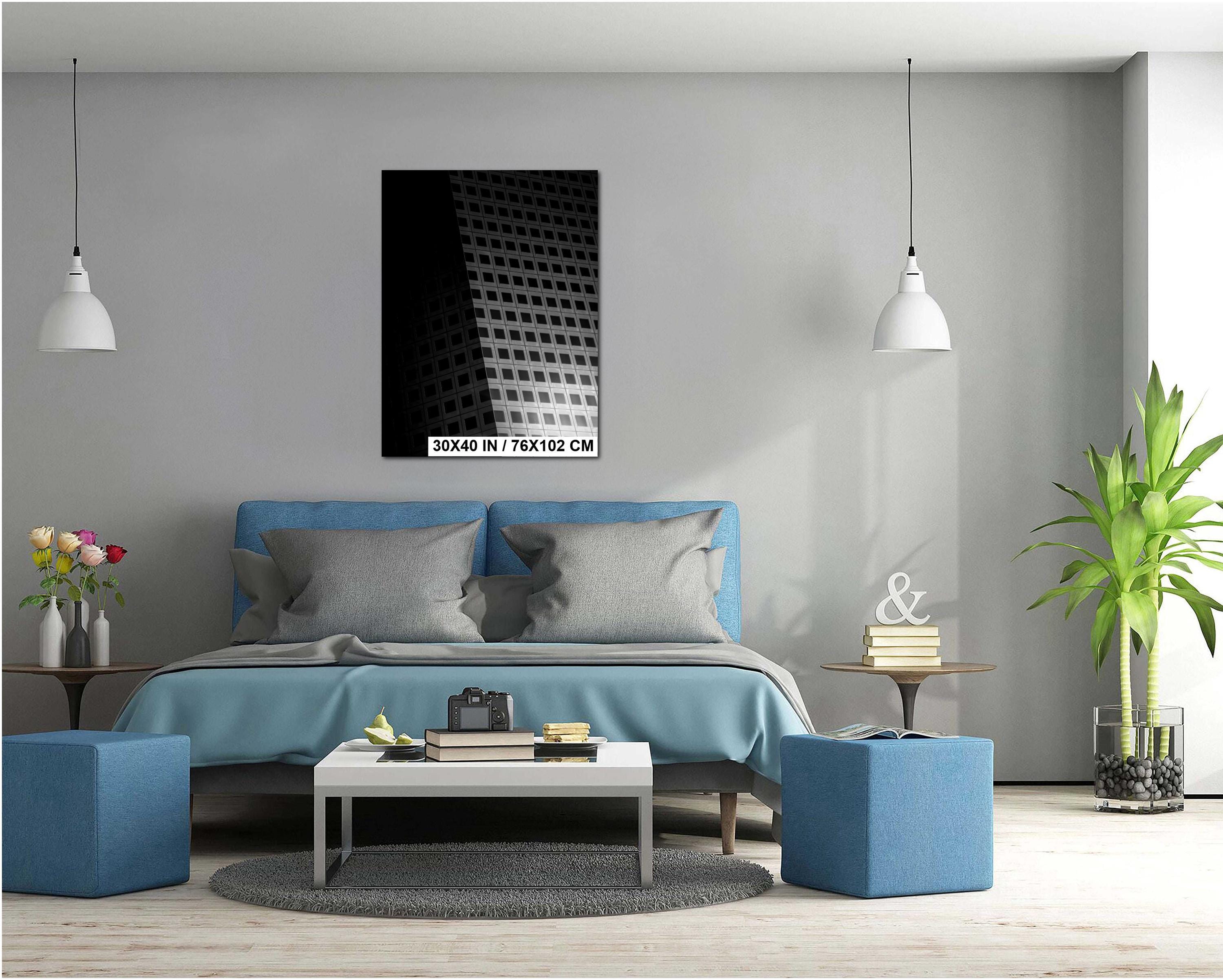 Houston Skyscraper Photo Print – Urban Architecture Art | Monochrome Wall Decor