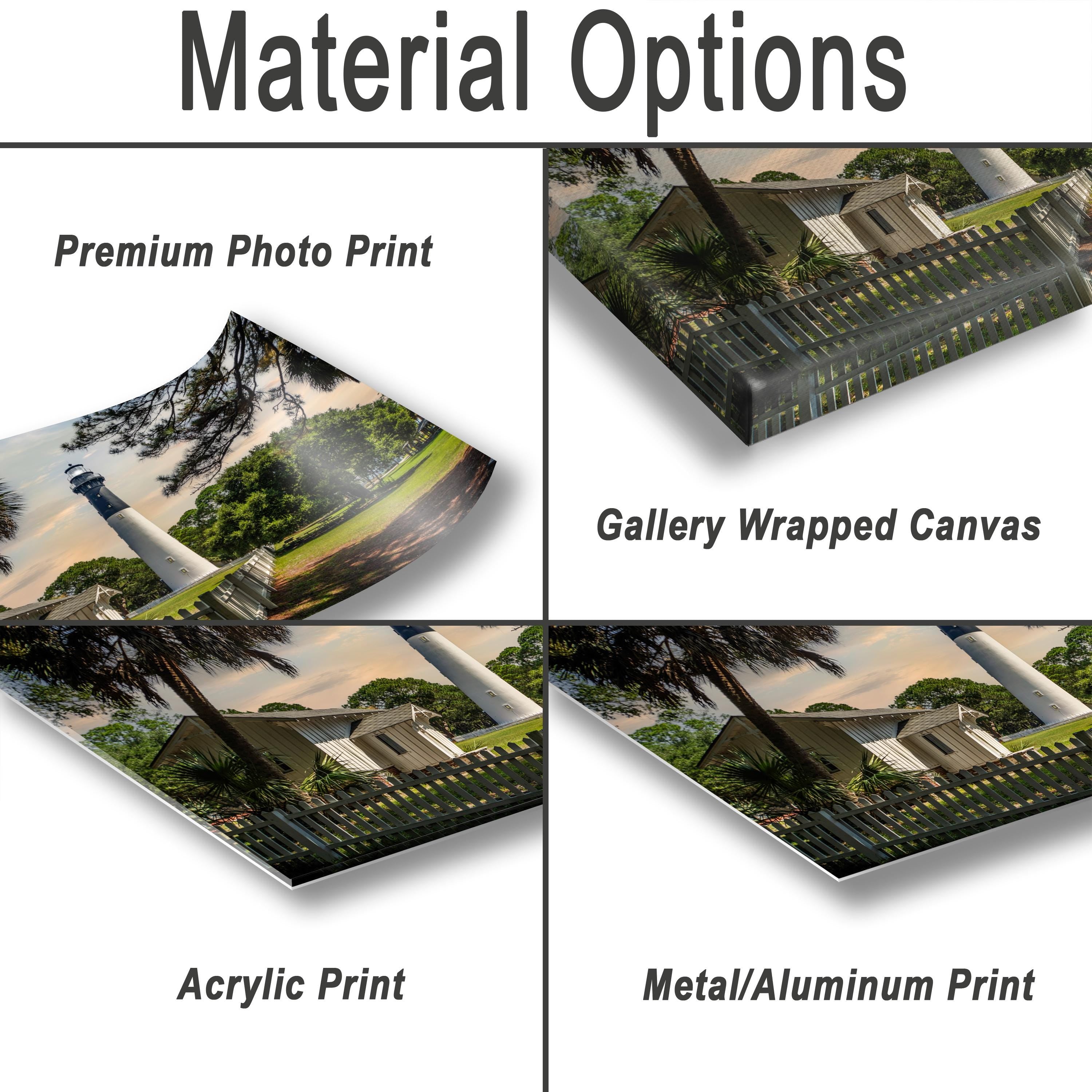 St Simons Lighthouse Print – Historic Lighthouse Photo on Archival Paper | Coastal Wall Art