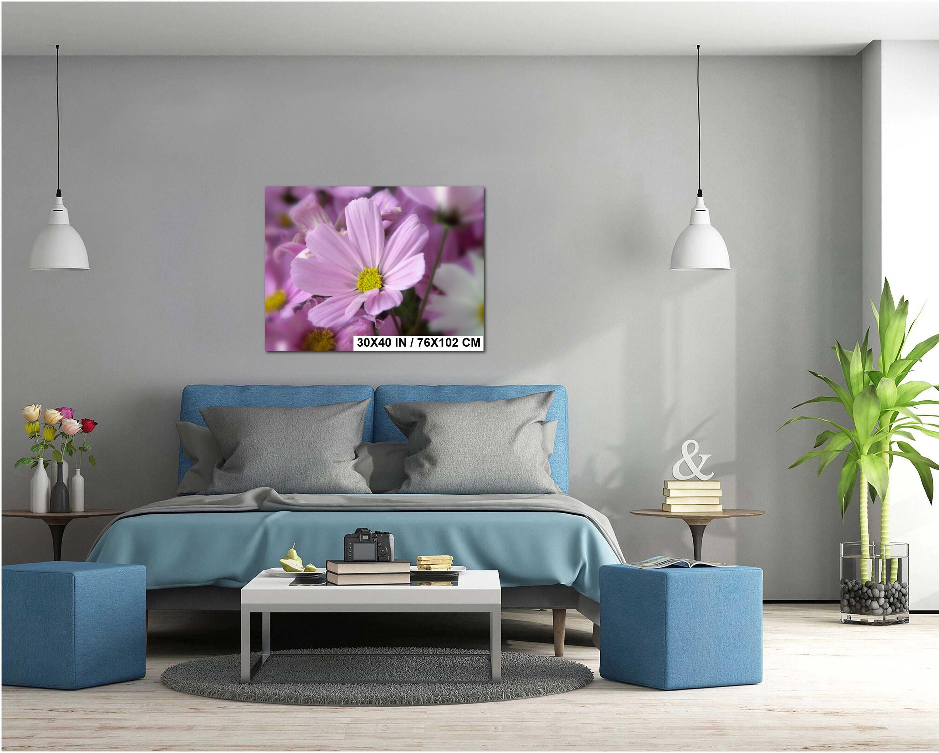 Floral Photography Print - Colorful Flower Wall Art for Living Room & Office Decor