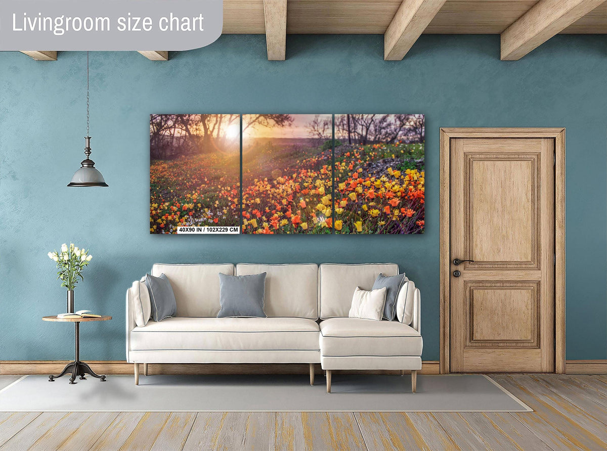 California Poppies Print - Colorful Floral Wall Art | Vibrant Wildflower Photography