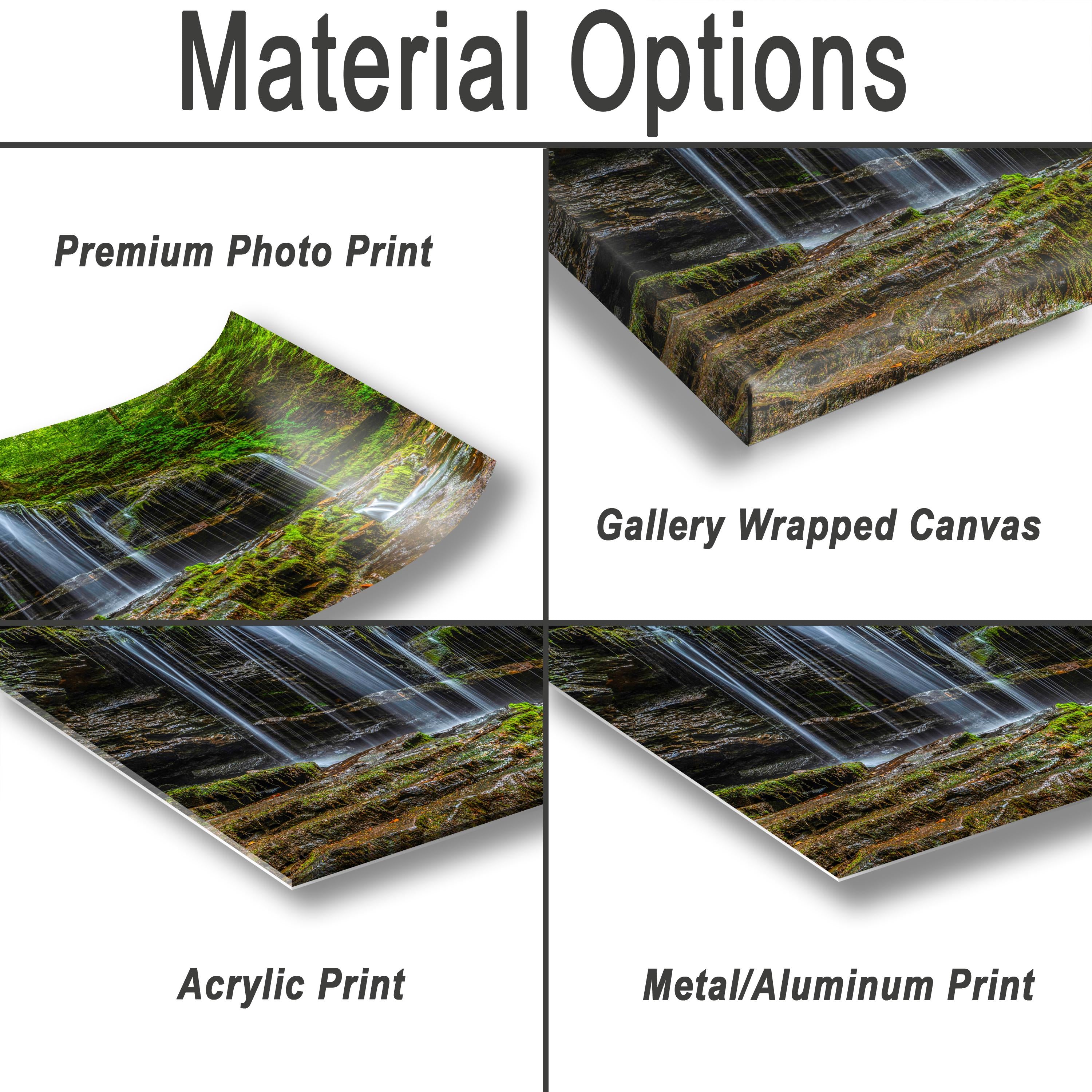 Ricketts Glen Print – Fine Art Waterfall Wall Art on Archival Photo Paper