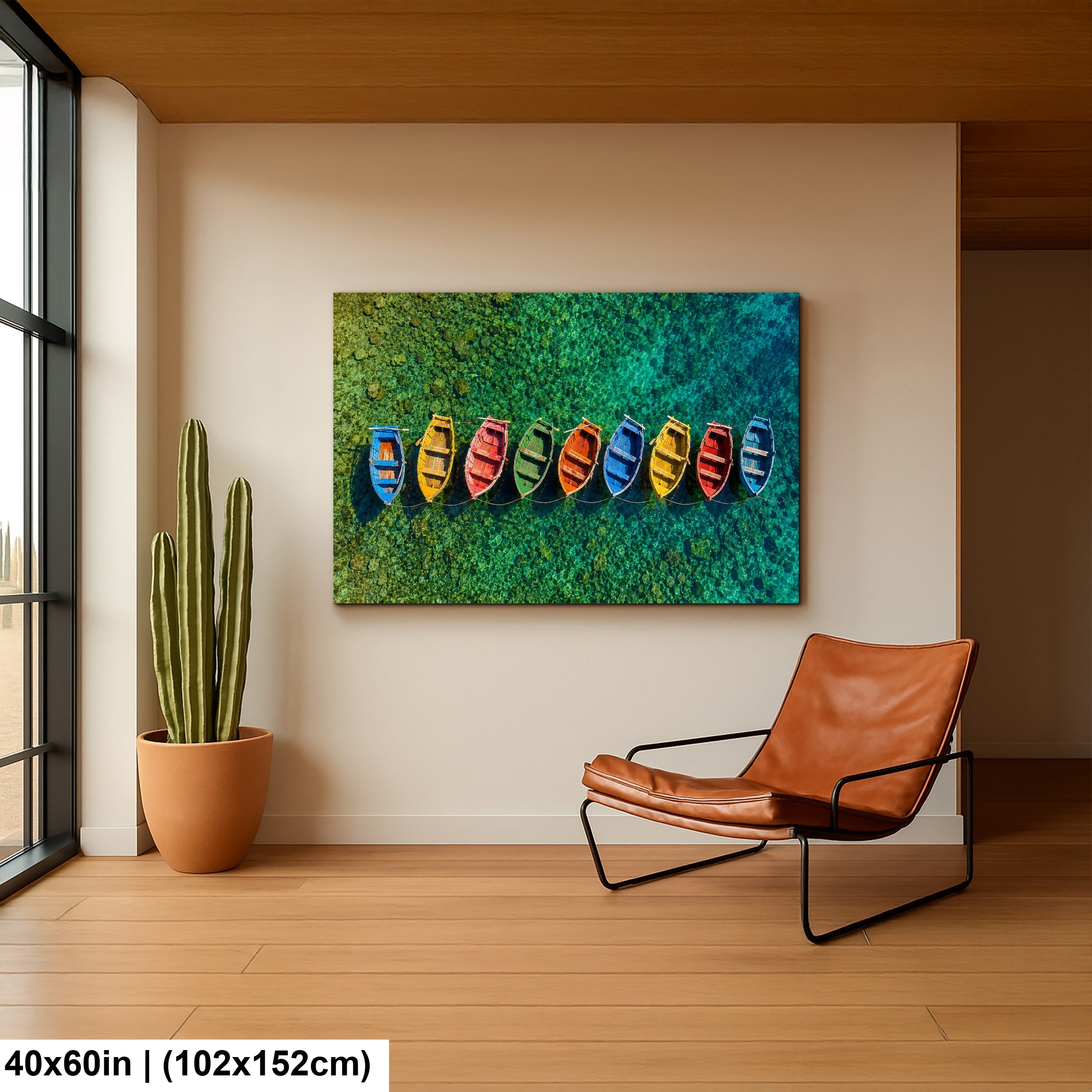 The Rainbow Fleet | Mountain Scenic Wall Decor | Rocky Mountain Art