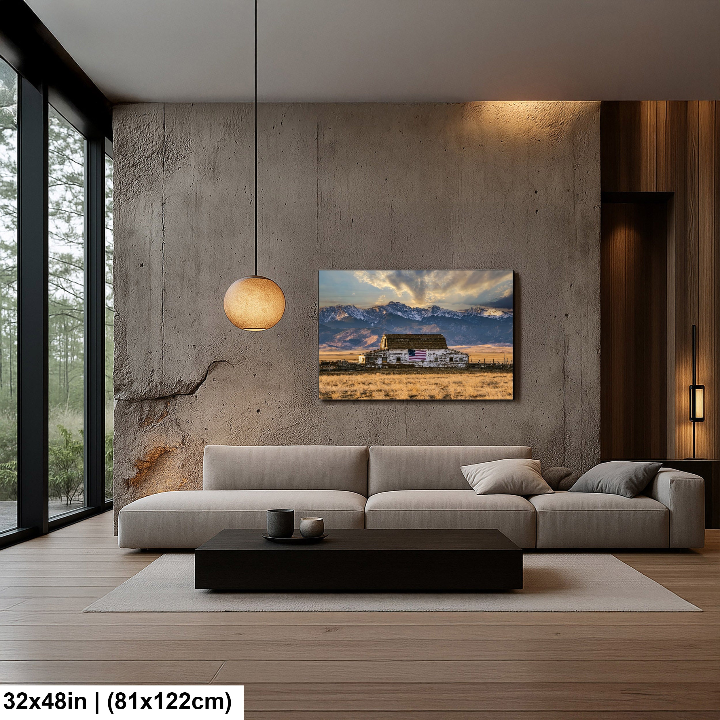 American Barn | American barn on the wind-swept plains of Colorado | Northern Colorado