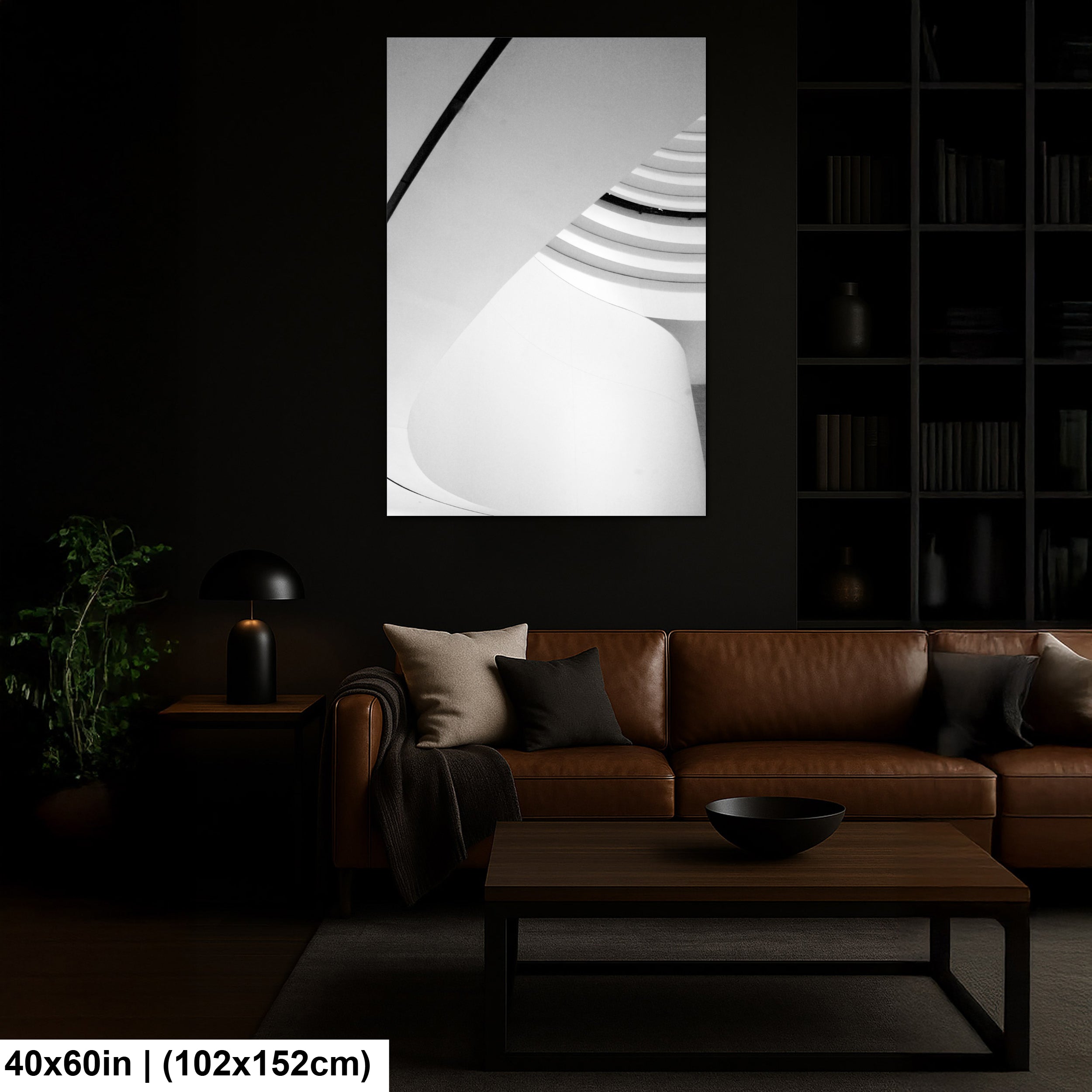 Whisper of Curves: A Minimal Study in Architectural Light