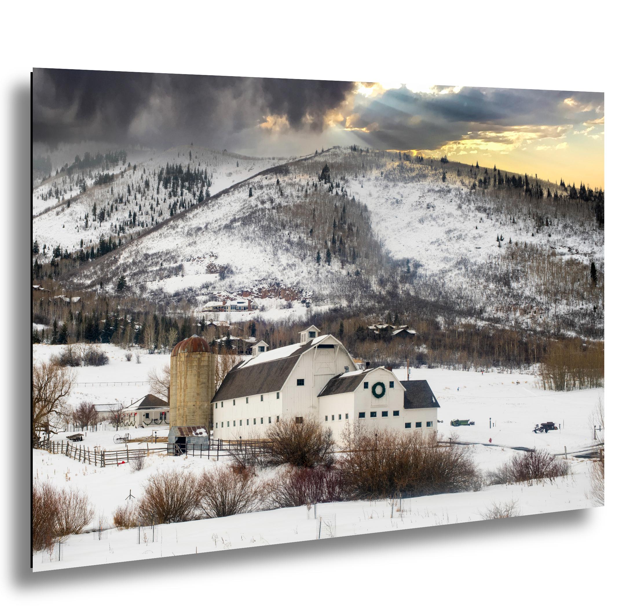 Rocky Mountain Landscape Print – Utah Wall Decor | Rustic Farmhouse Art